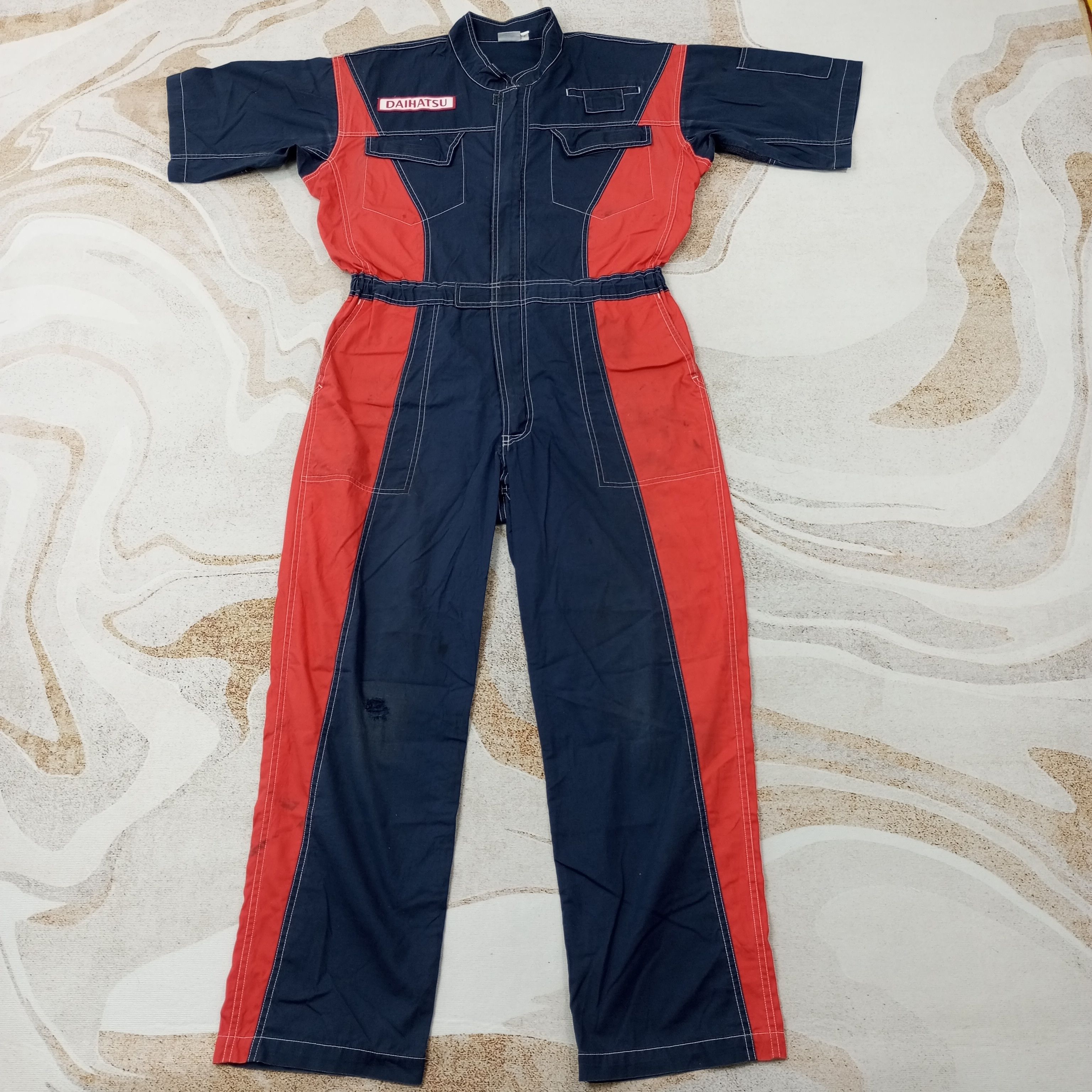 Japanese Brand Daihatsu Japanese Motorsports Racing Coverall Jacket Size US L / EU 52-54 / 3 - 4 Thumbnail