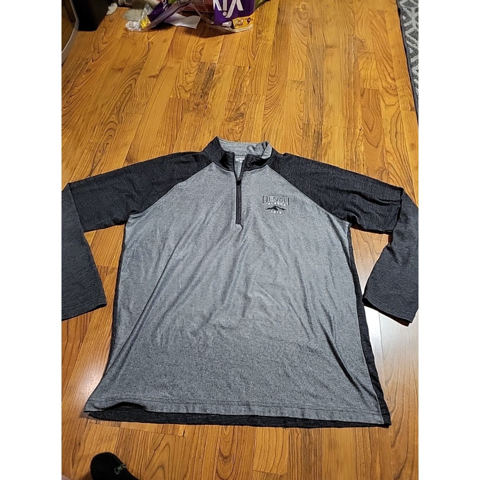 Vintage VINTAGE DENALI ALASKA GEAR FOR SPORTS QUARTER ZIP PULLOVER XXL GRAY SWEATER Men 2XL Pullover Sports Size US XXL / EU 58 / 5 - 3 Thumbnail