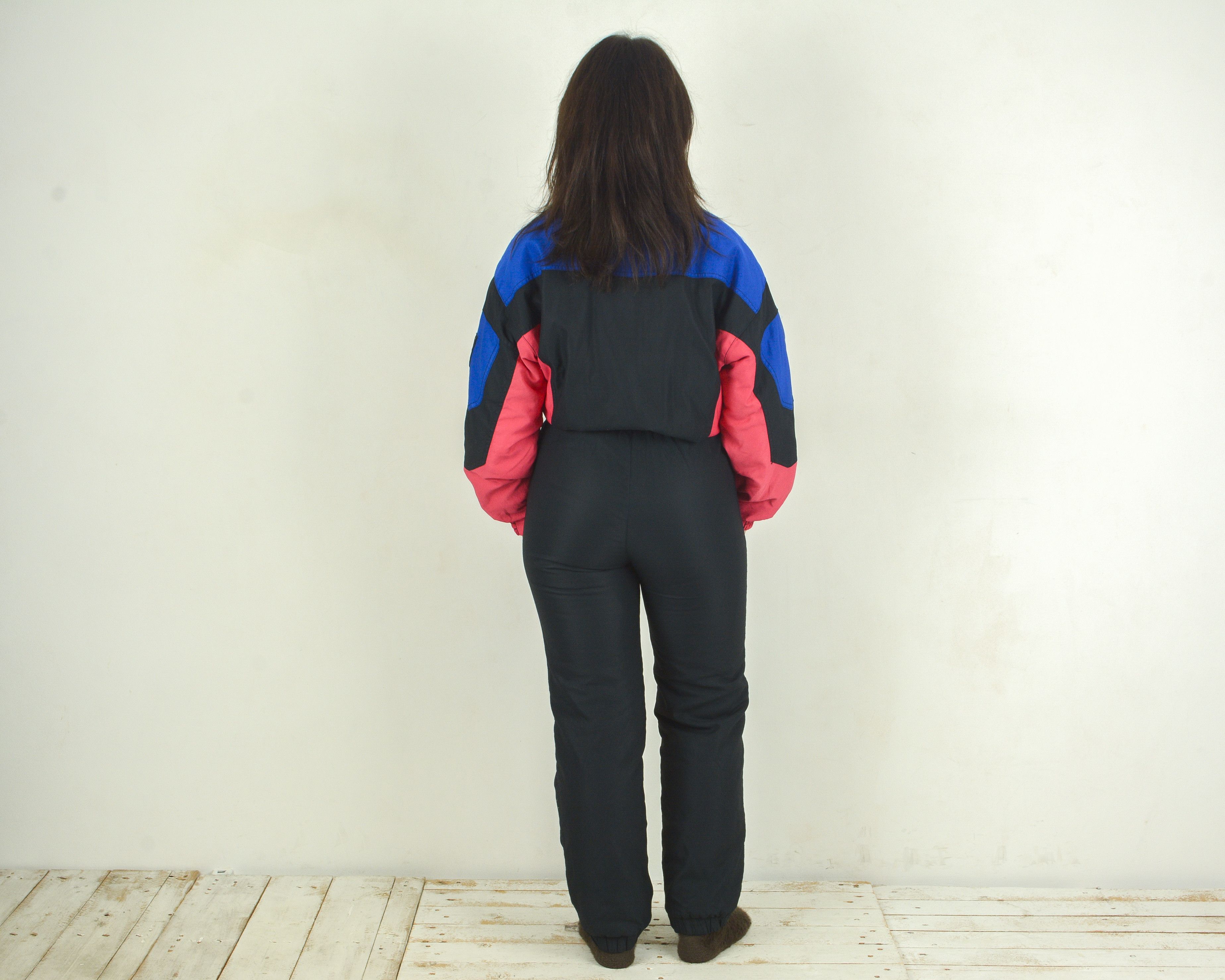 Vintage BRUGI Ski Wear y2k Snow Suit Women S Jumpsuit Skisuit Size 27" / US 4 / IT 40 - 5 Thumbnail