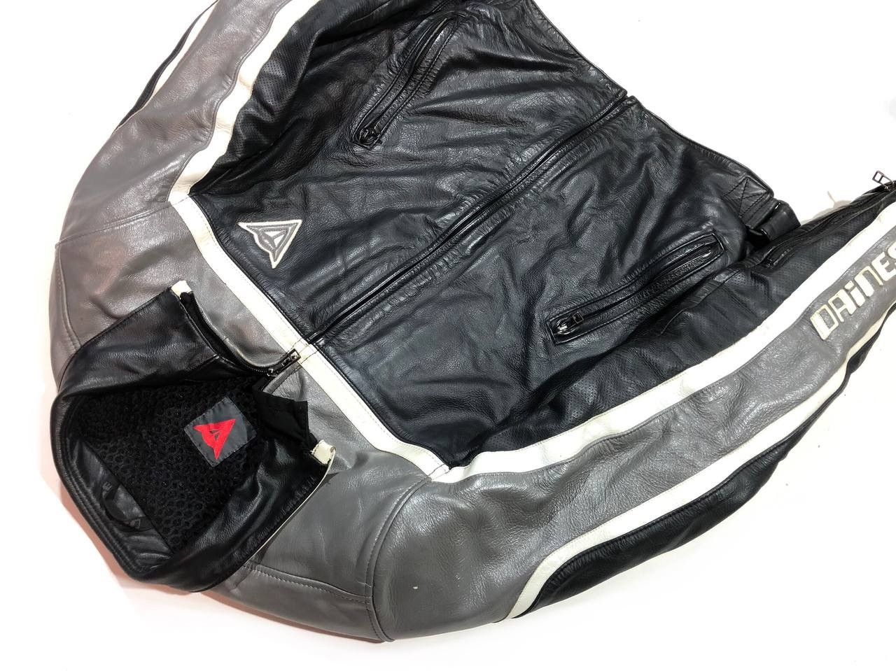 Ducati Dainese Moto Leather Jacket Racing Motocross Motorcycle Size US M / EU 48-50 / 2 - 8 Thumbnail