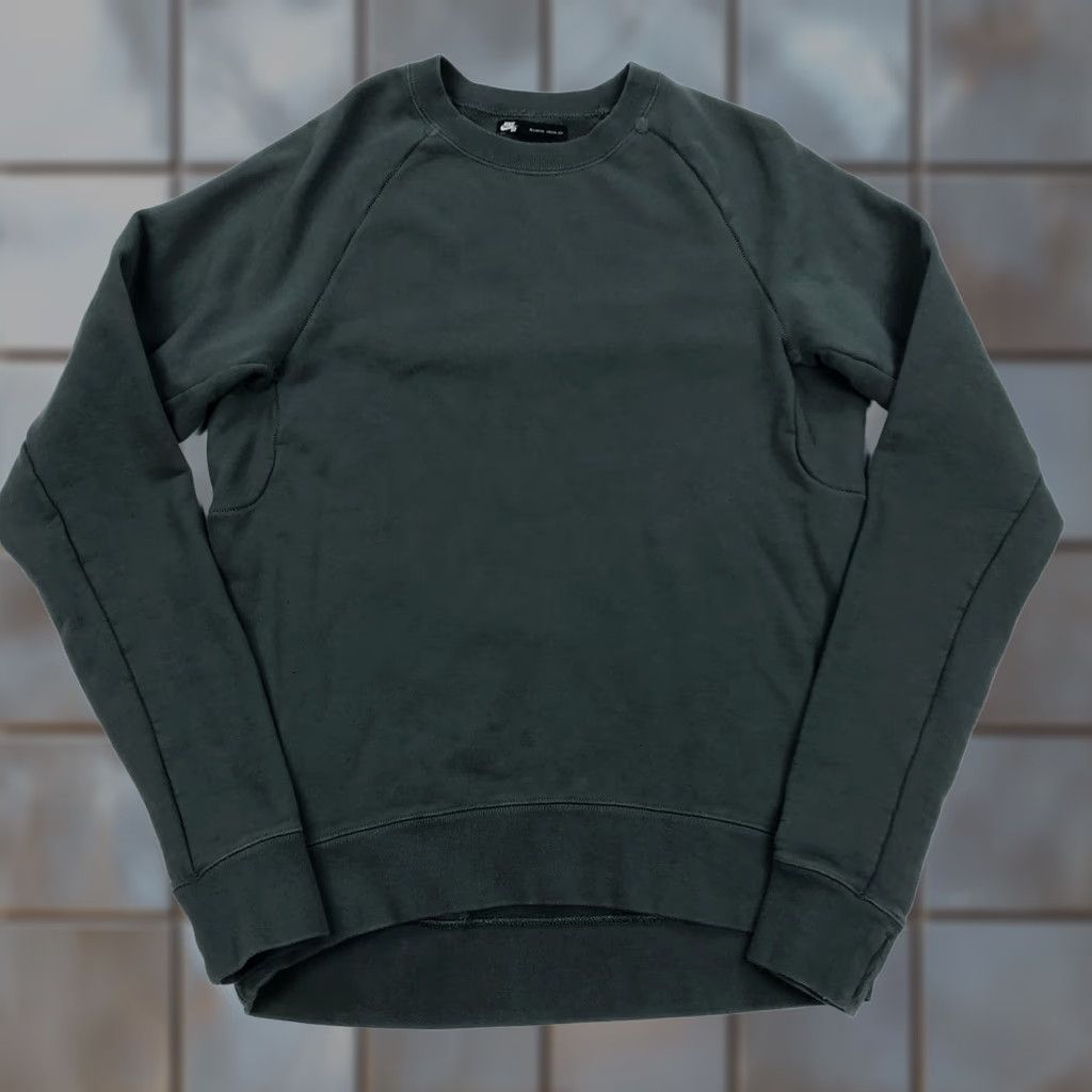 Nike Nike SB Crewneck Sweatshirt Raglan Mens L Green Gray Everett Fleece Pullover Size US L / EU 52-54 / 3 - 1 Thumbnail