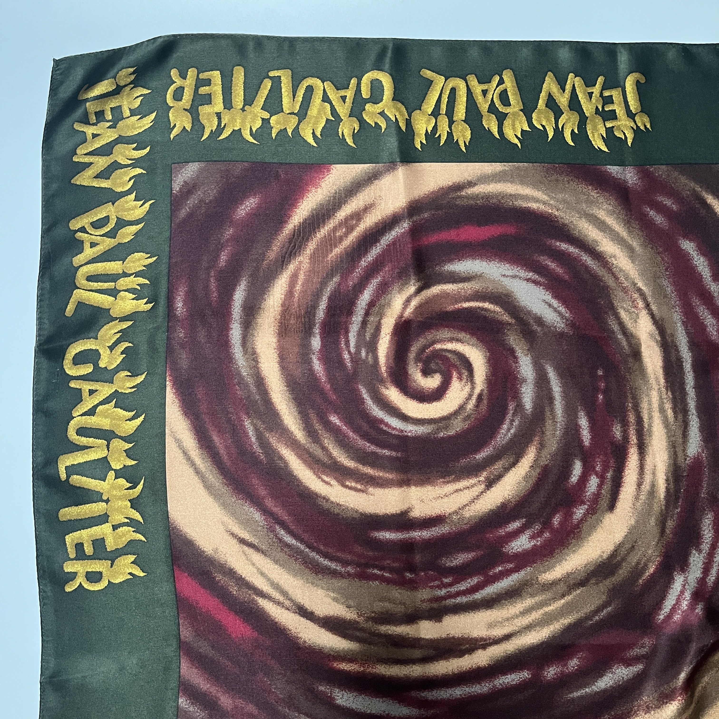 Jean Paul Gaultier Vintage Jean Paul Gaultier Art Print Silk Scarf Size ONE SIZE - 4 Thumbnail