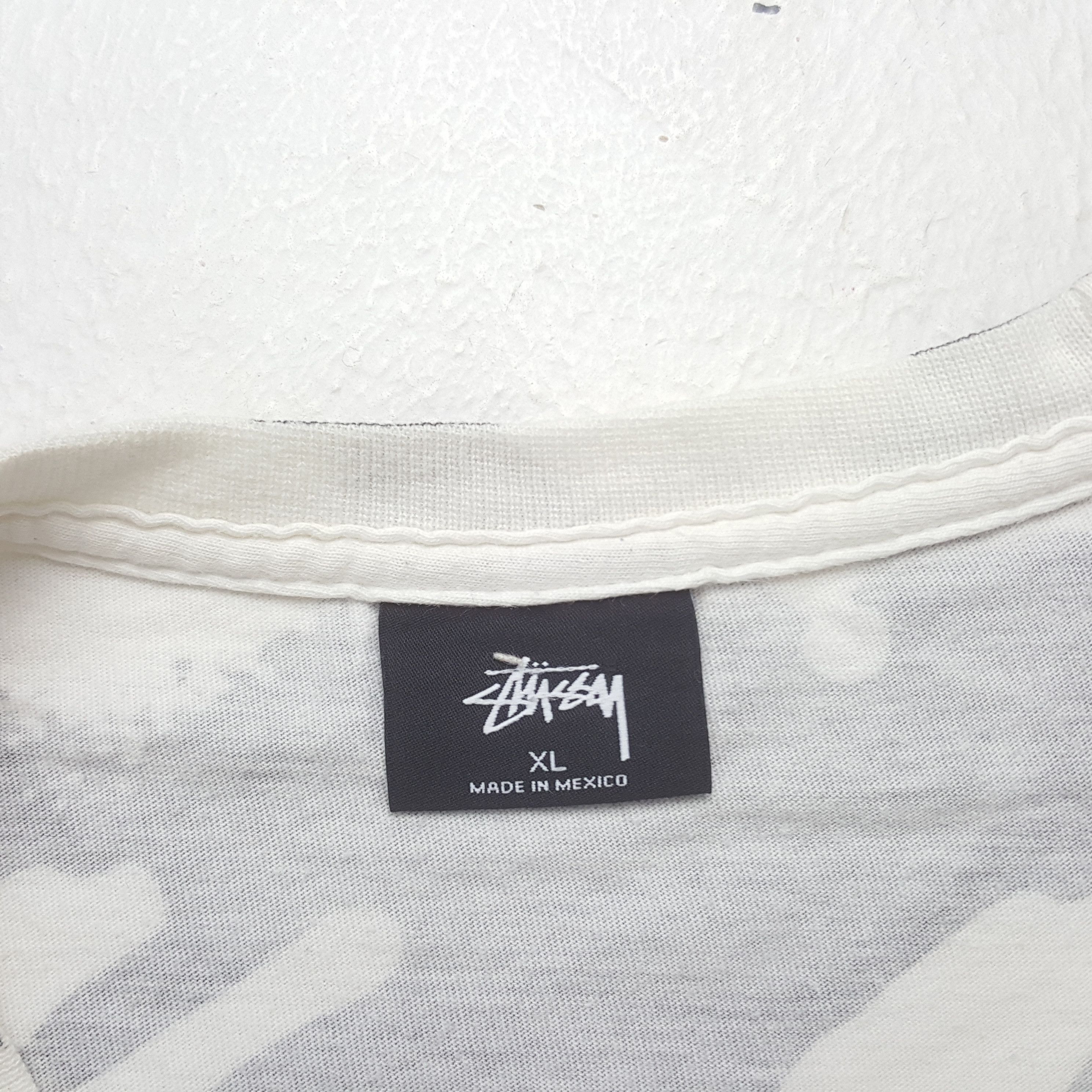 Stussy Vintage Stussy American Streetwear Overprint Tshirt RR8 Size US XXL / EU 58 / 5 - 6 Thumbnail