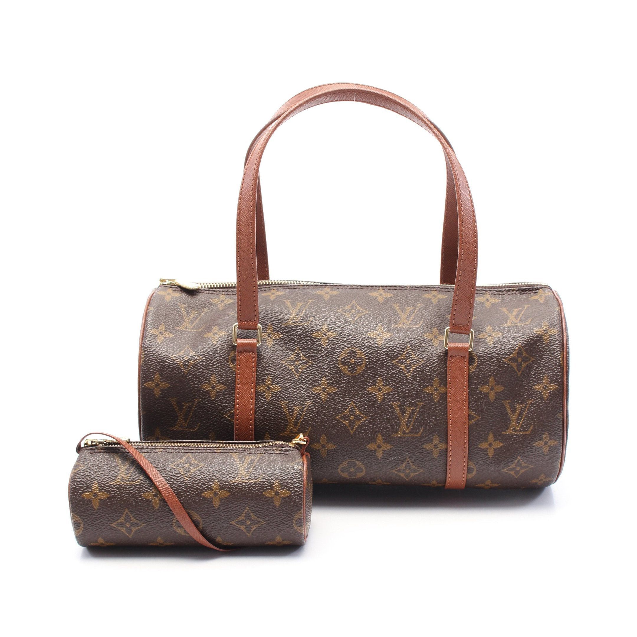 Louis Vuitton Louis Vuitton Papillon 30 Monogram Old Model Handbag Leather Brown Size ONE SIZE - 1 Thumbnail