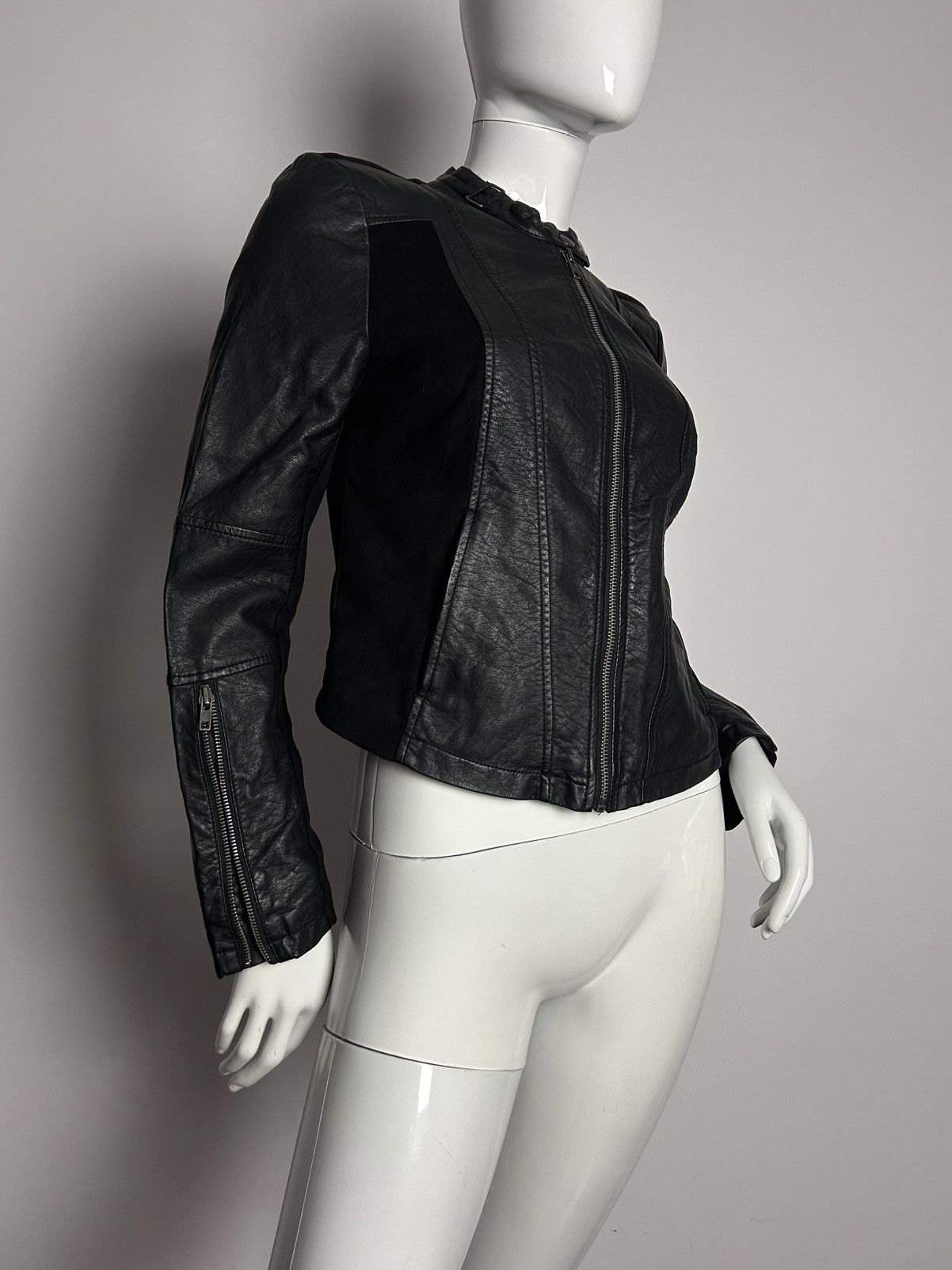 Other Insane vintage leather biker jacket Size S / US 4 / IT 40 - 1 Thumbnail