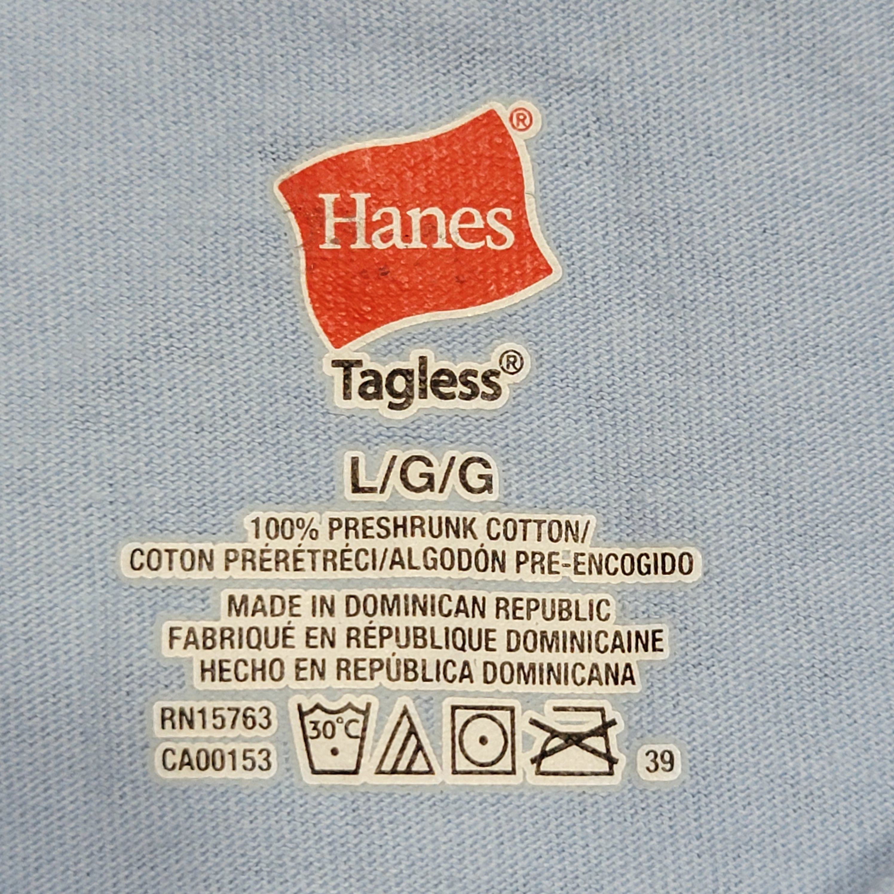 Hanes Nurse Life Love SS Blue Tee Hanes - Size Large Size L / US 10 / IT 46 - 4 Thumbnail