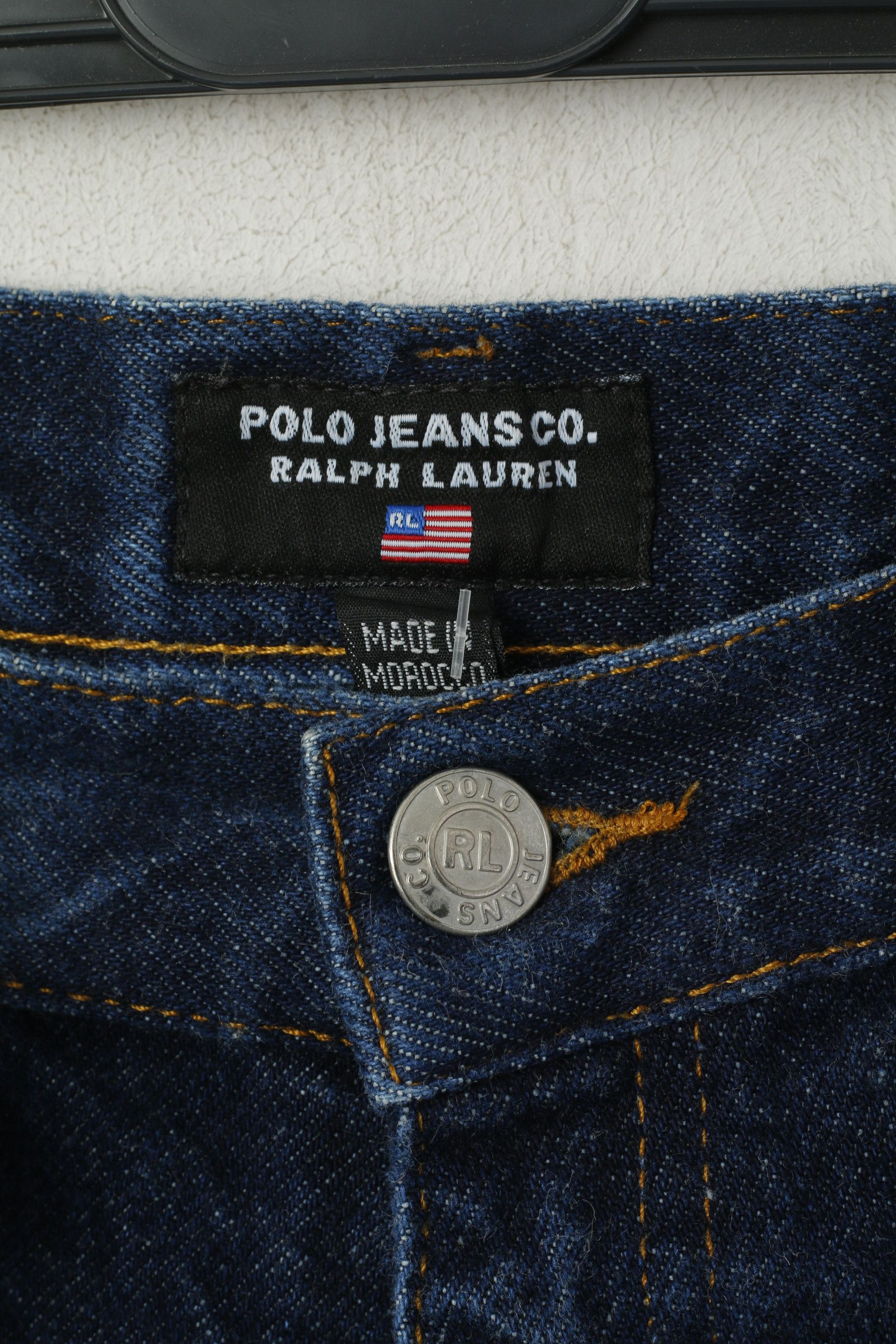 Polo Ralph Lauren Polo Jeans Ralph Lauren Women 8 Jeans Trousers Navy 1005 Size 30" / US 8 / IT 44 - 5 Thumbnail