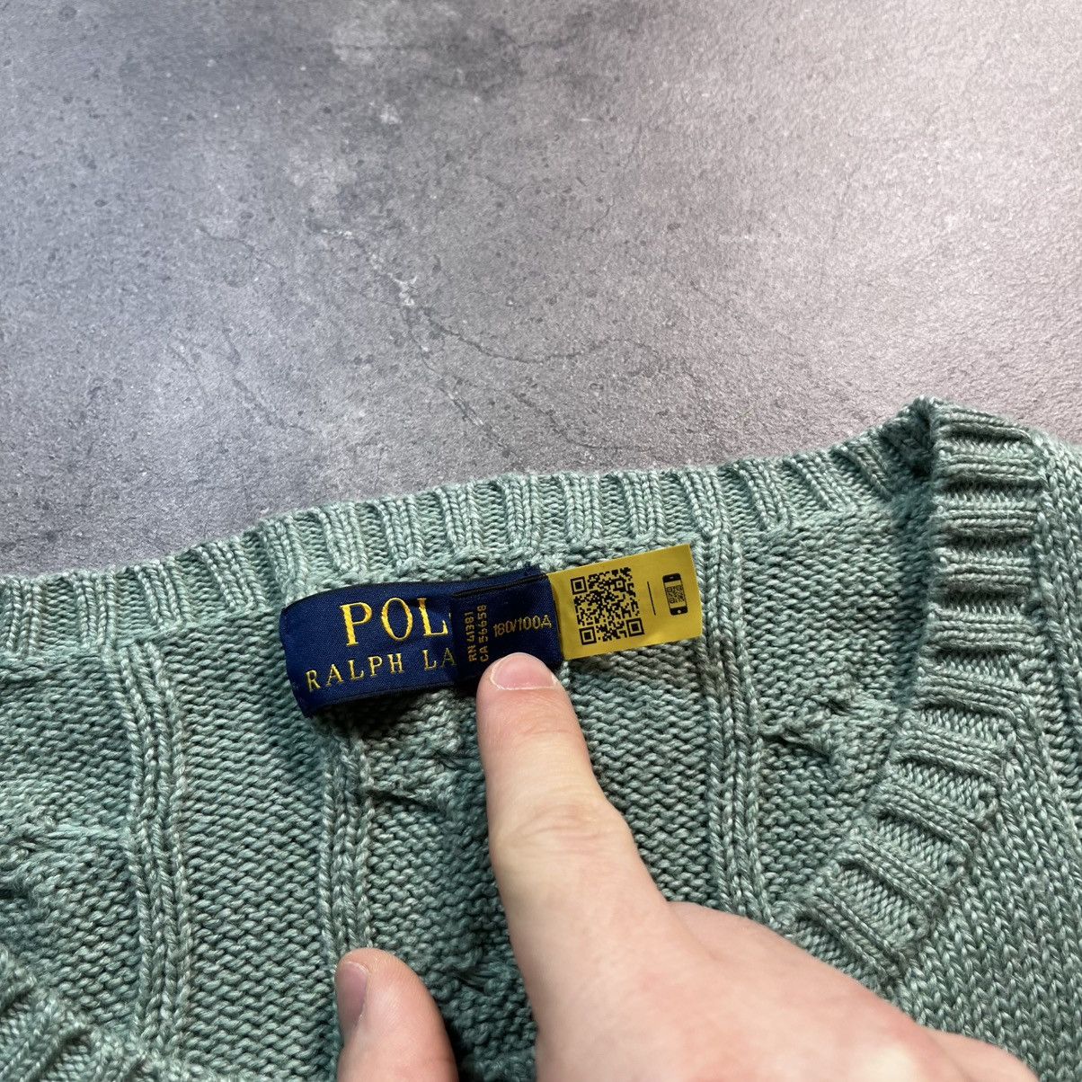 Polo Ralph Lauren Polo Ralph Lauren Small Pony Cable Knit Sweater Old Money Size US L / EU 52-54 / 3 - 8 Thumbnail