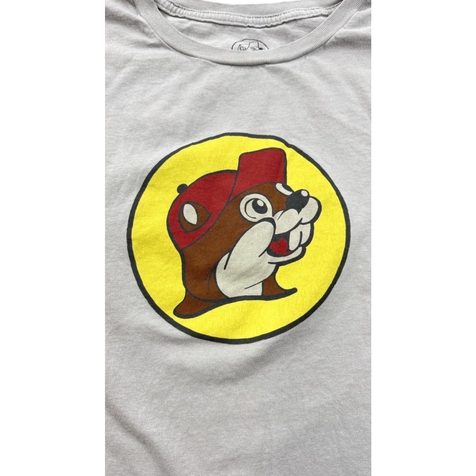 Logo 7 Buc-ee's Shirt Mens Large Gray Logo Car Graphic Tee Since 1982 Auto Size US L / EU 52-54 / 3 - 2 Thumbnail