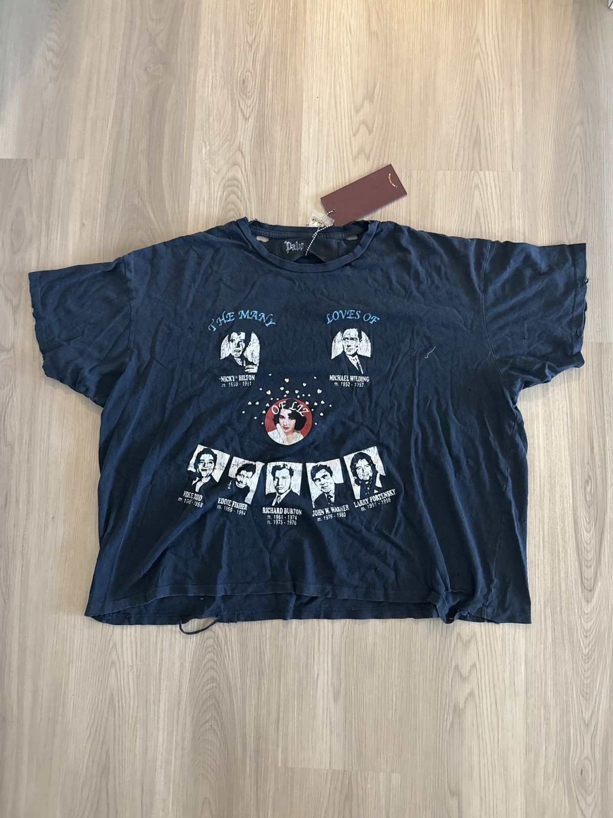 Paly Hollywood Paly Hollywood Loves of Liz T-Shirt Black | Grailed