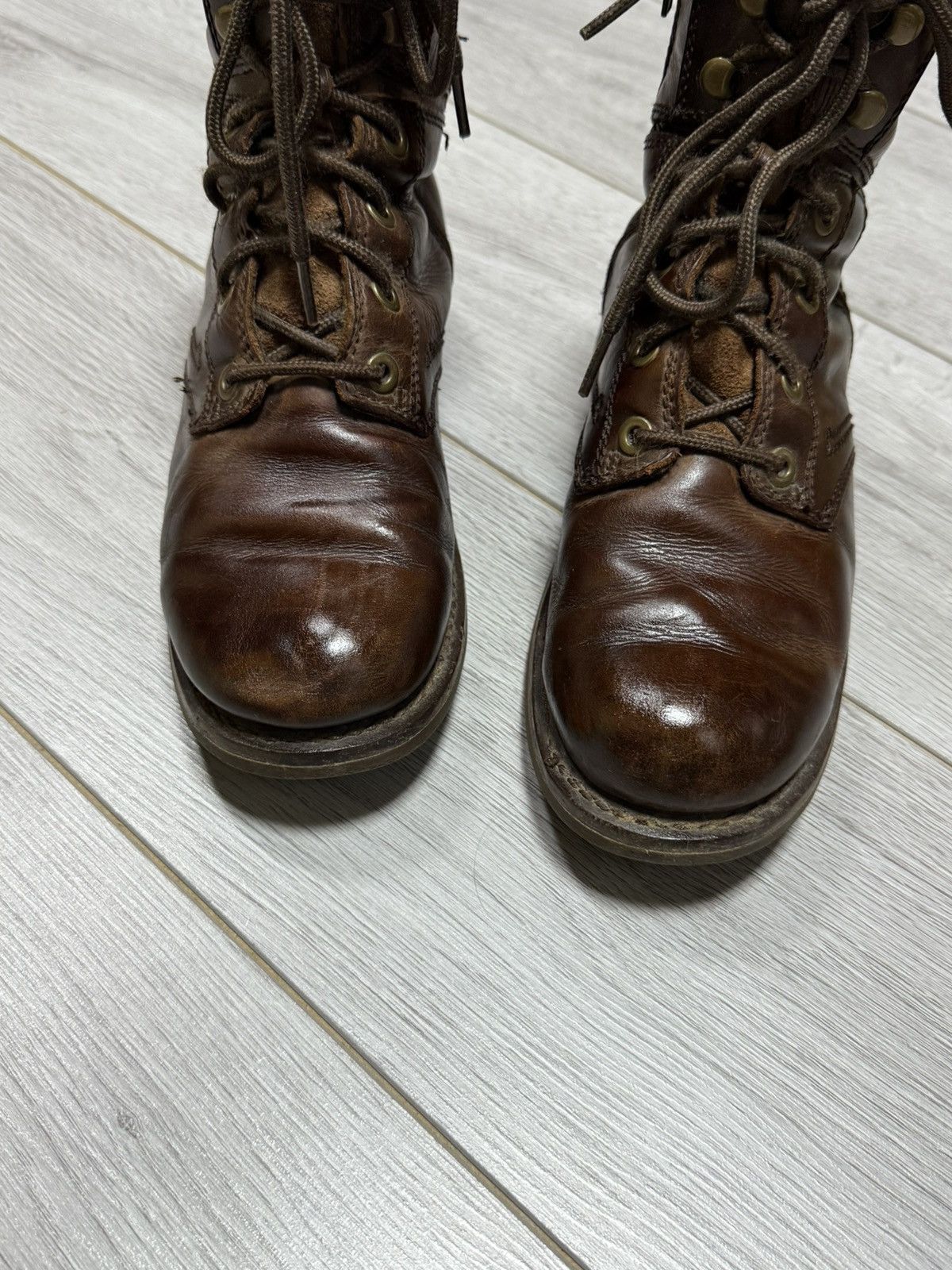 Harley Davidson Harley Davidson boots moto USA leather high Size US 8 / EU 41 - 2 Thumbnail