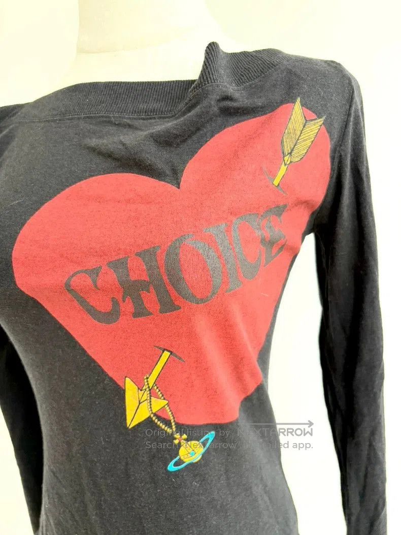 Vivienne Westwood Vivienne Westwood Heart Off-Shoulder Top - dmc. Size S / US 4 / IT 40 - 4 Thumbnail
