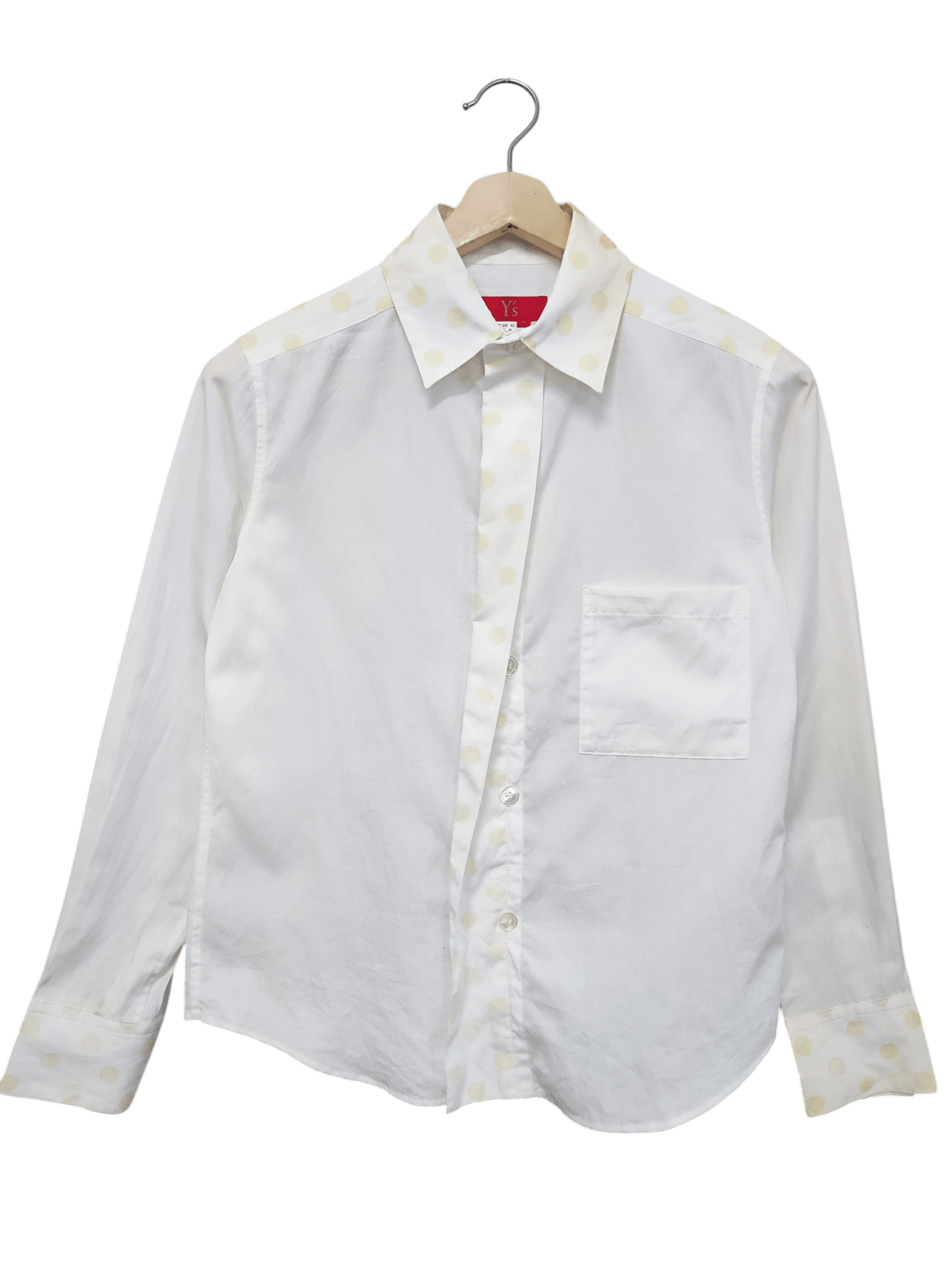 Yamamoto Y's Yohji Yamamoto Polka dot womans Button Up