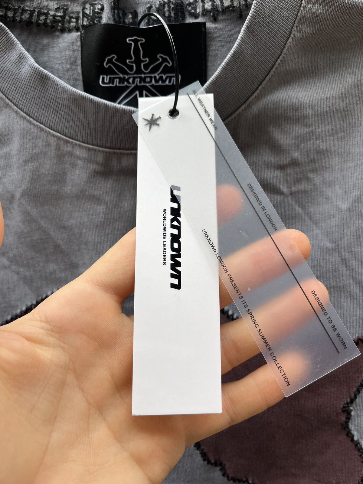 Unknown London Unknown London Big Logo Jersey Tank Top Y2K rare Worldwide Size US M / EU 48-50 / 2 - 3 Thumbnail