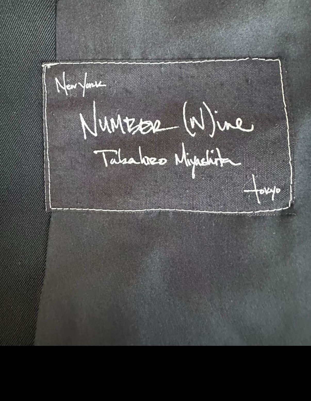 Number (N)ine Number (N)ine 05AW The High Streets Notched Lapel Blazer Size 40L - 6 Thumbnail