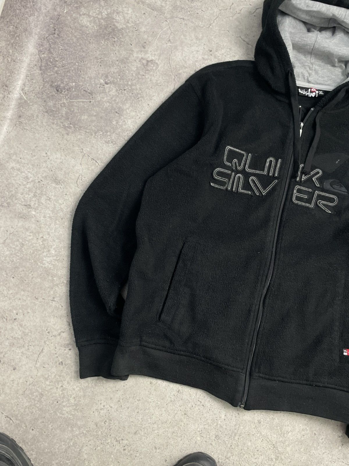 Quicksilver Quicksilver vintage fleece zip hoodie Size US XL / EU 56 / 4 - 3 Thumbnail