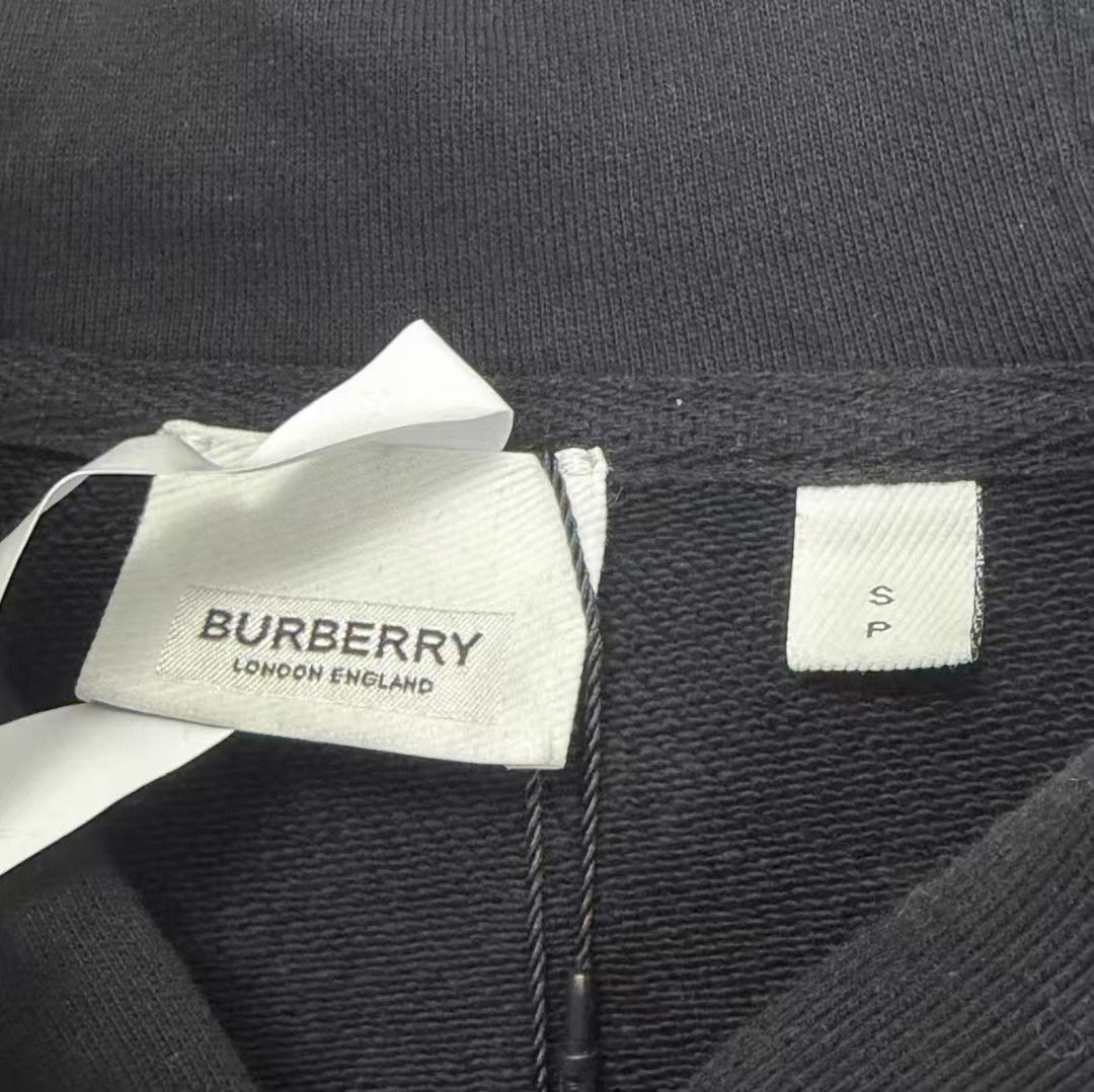 Burberry Burberry Black Zip-Up Hoodie Jacket-yw Size US S / EU 44-46 / 1 - 6 Thumbnail