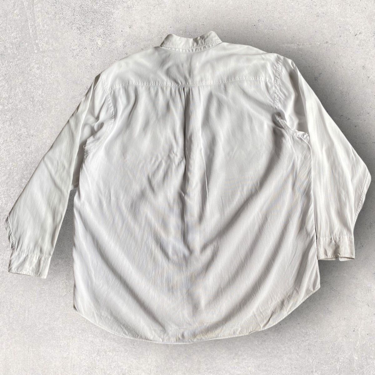Comme des Garcons Vintage 90’s Double Pocket Oversized Oxford Shirt Size US L / EU 52-54 / 3 - 3 Thumbnail