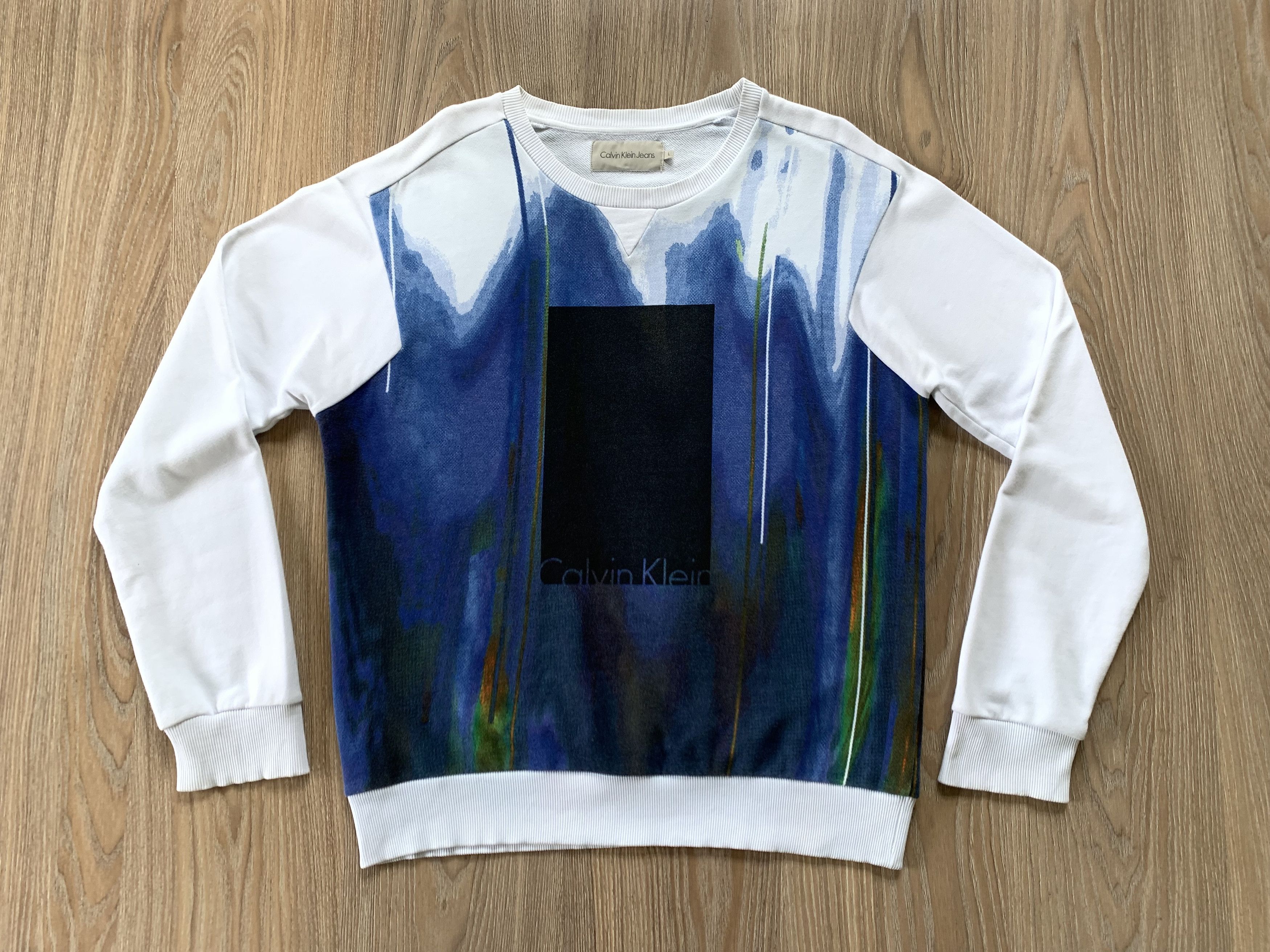Calvin Klein Calvin Klein Printed Sweatshirt Size US L / EU 52-54 / 3 - 2 Thumbnail