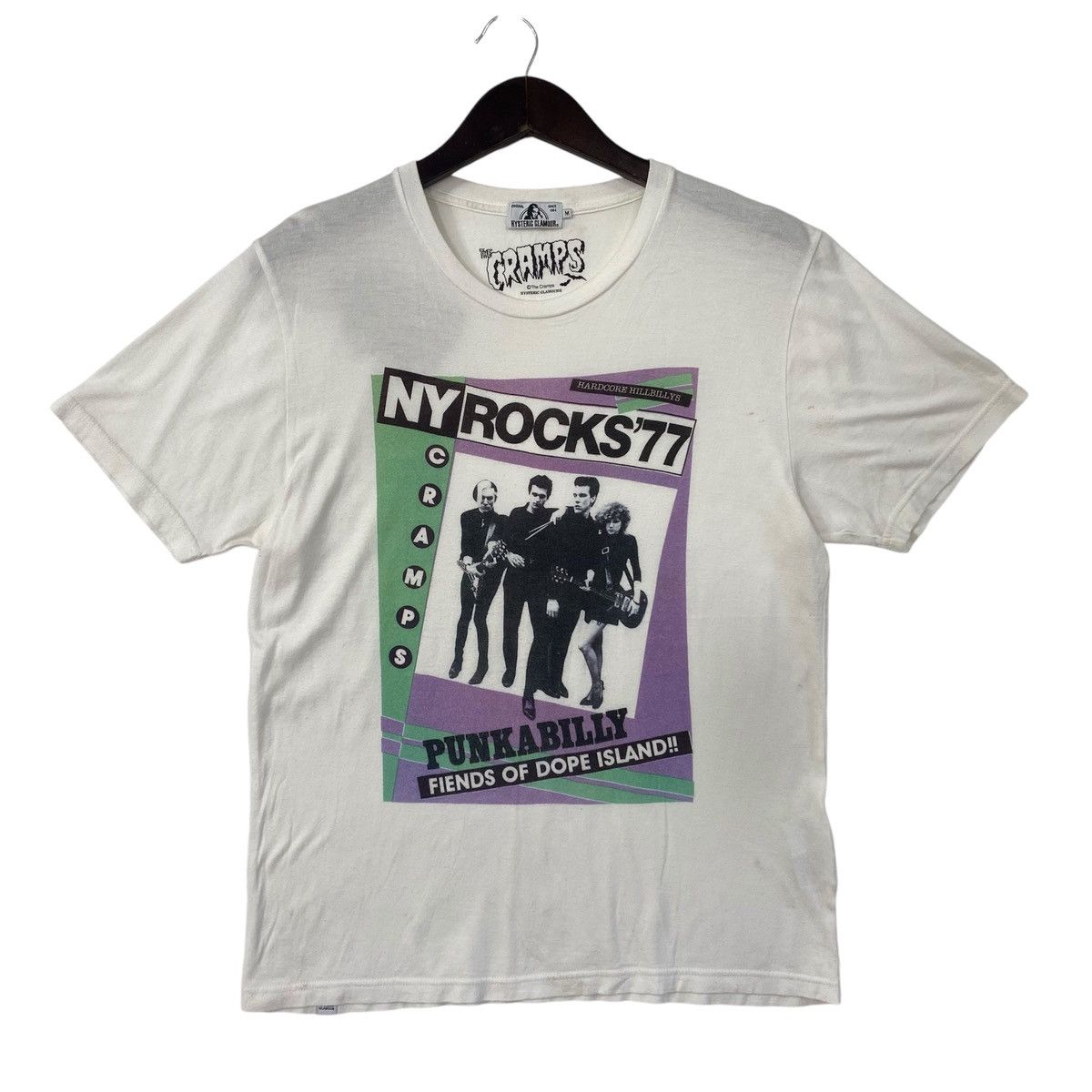 Hysteric Glamour 💥HYSTERIC GLAMOUR THE CRAMPS punk band japan shirt Size US M / EU 48-50 / 2 - 1 Thumbnail