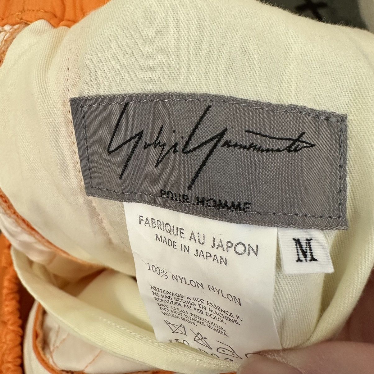Yohji Yamamoto Yohji Yamamoto Pour Homme AW92 Orange Pants Archive Vintage Size US 32 / EU 48 - 4 Thumbnail