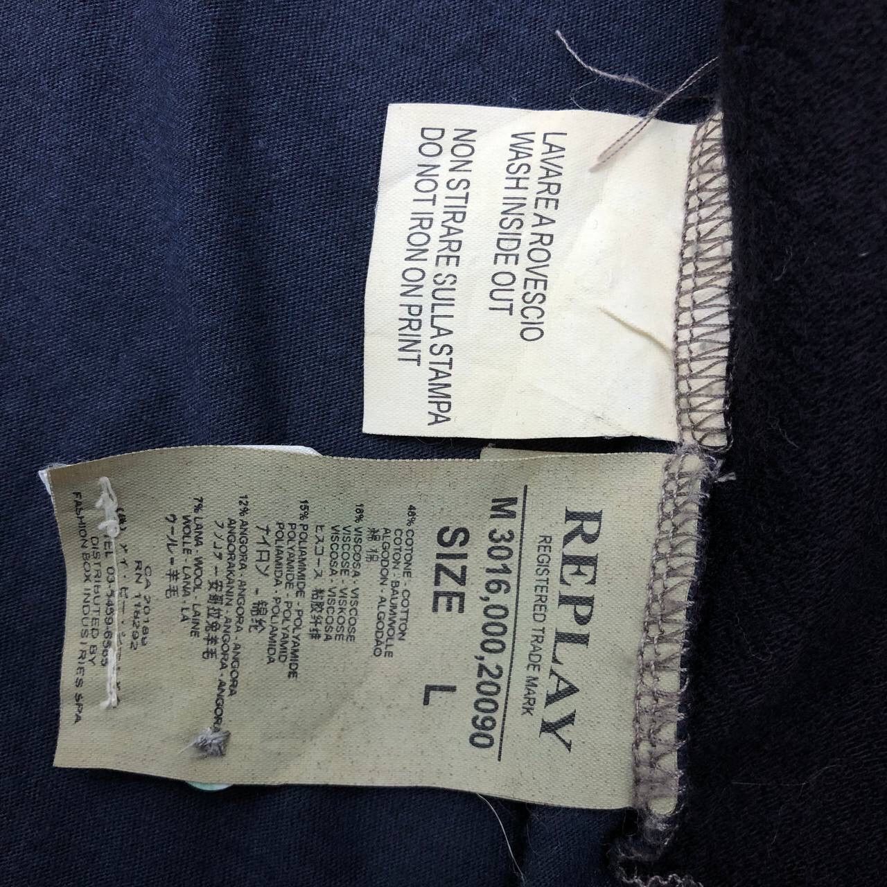 Replay Tc49. REPLAY CARDIGAN Size L / US 10 / IT 46 - 6 Thumbnail