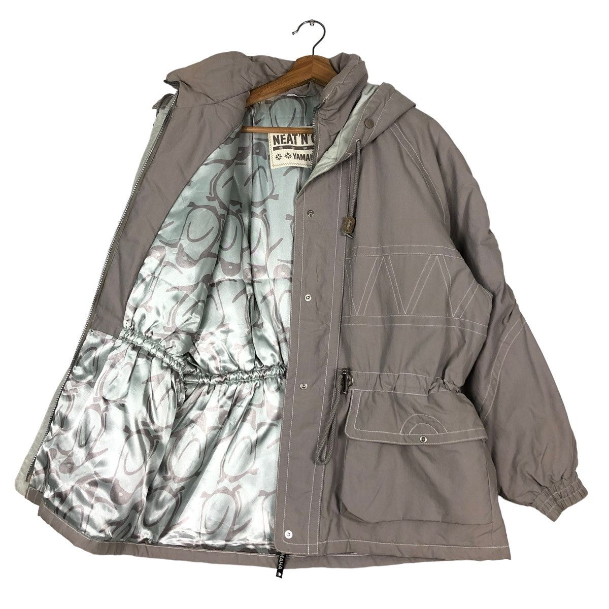 Japanese Brand 🔥VINTAGE WINTER SKI JACKET YAMAHA BONDAGE PARACHUTE DESIGN Size L / US 10 / IT 46 - 12 Thumbnail