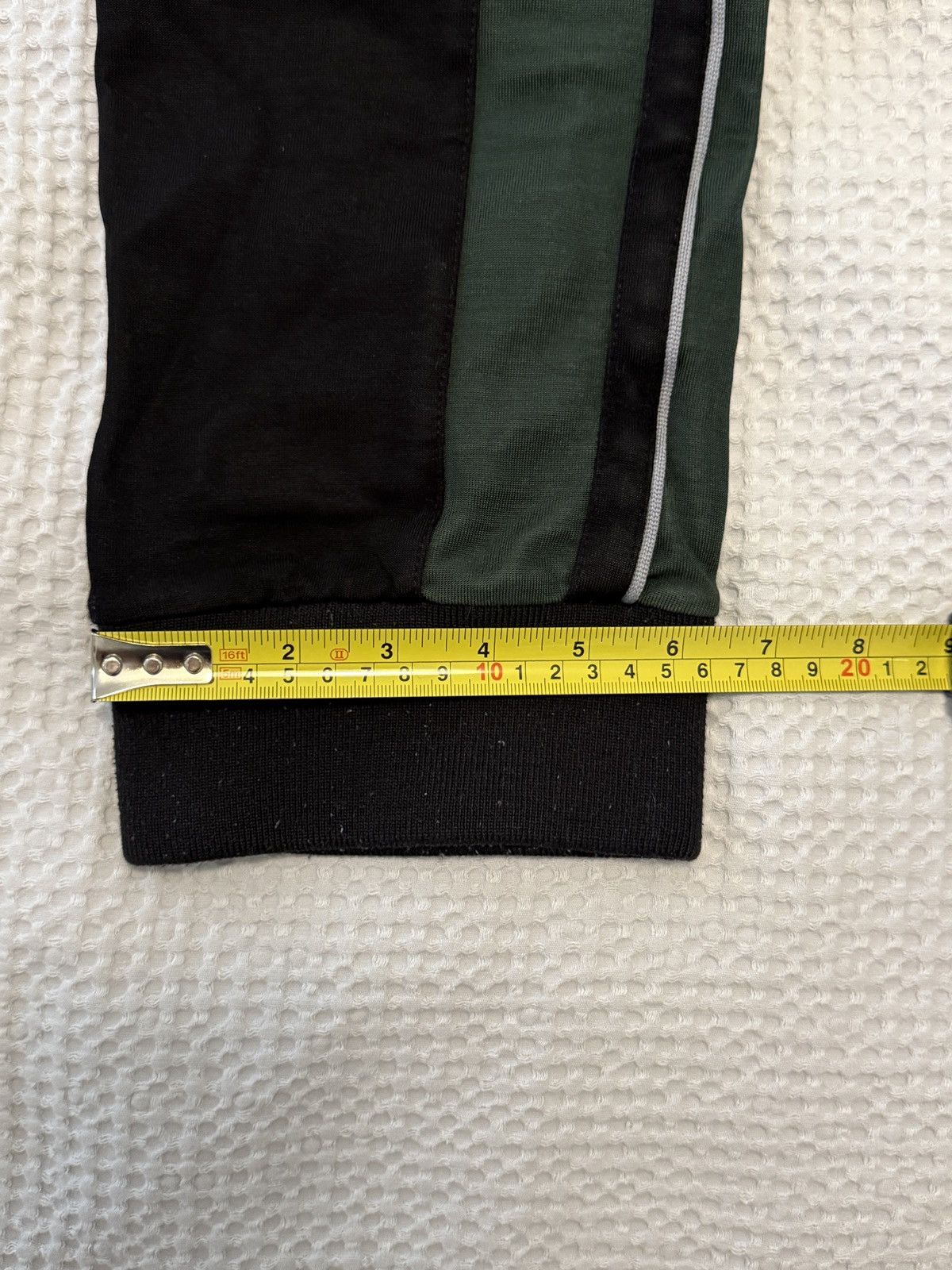 Lanvin LANVIN sweatpants trousers - pin stripe - black green Size US 32 / EU 48 - 12 Thumbnail