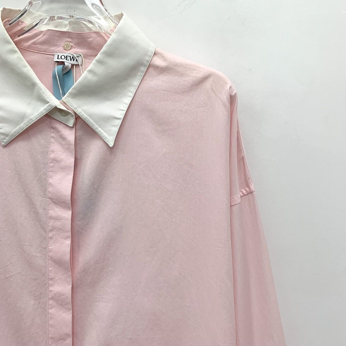 Loewe Loewe Collection Pink Long Sleeve Shirt K26WX Size M / US 6-8 / IT 42-44 - 3 Thumbnail