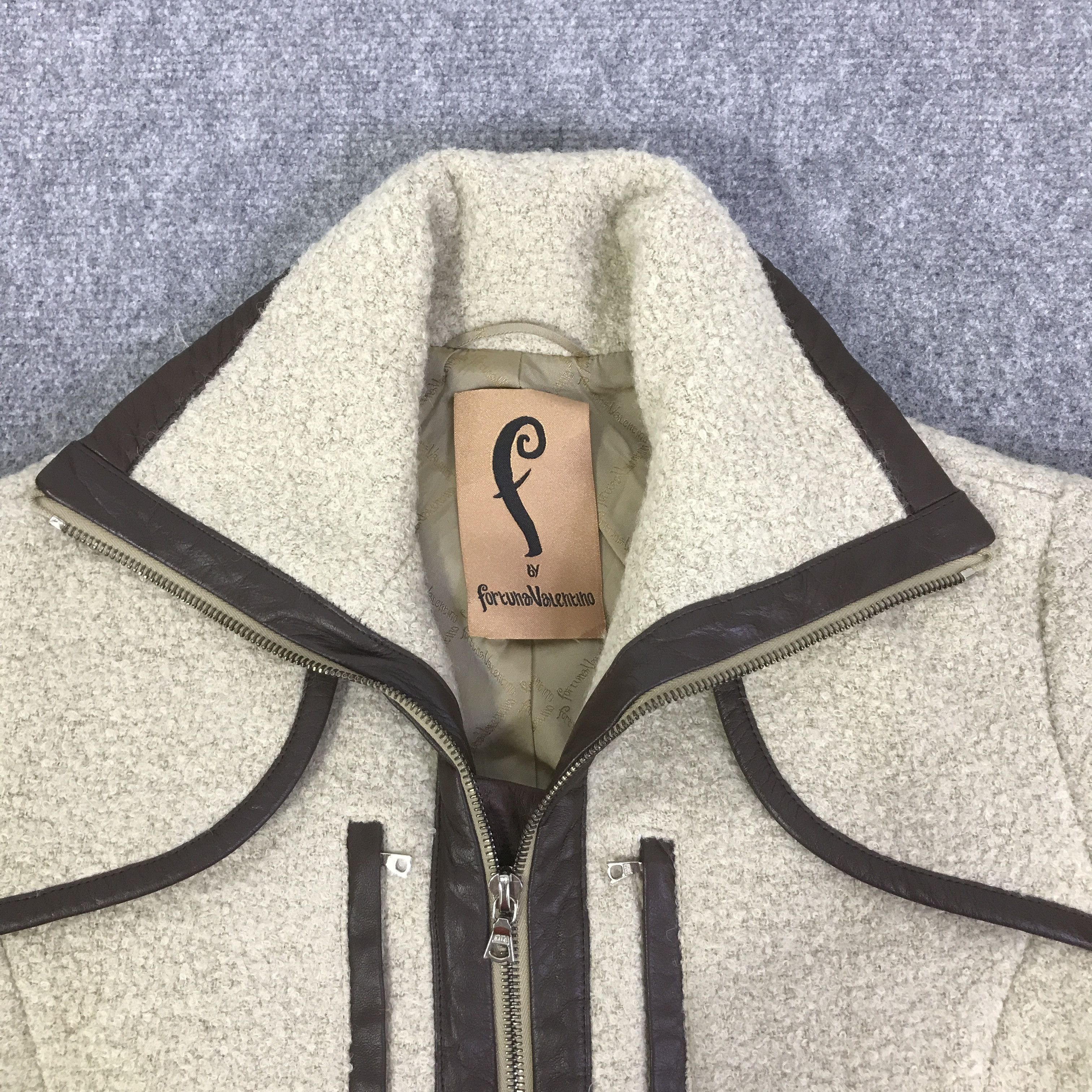 Japanese Brand FORTUNA VALENTINO WOMAN JACKET K98B8 Size US S / EU 44-46 / 1 - 8 Thumbnail