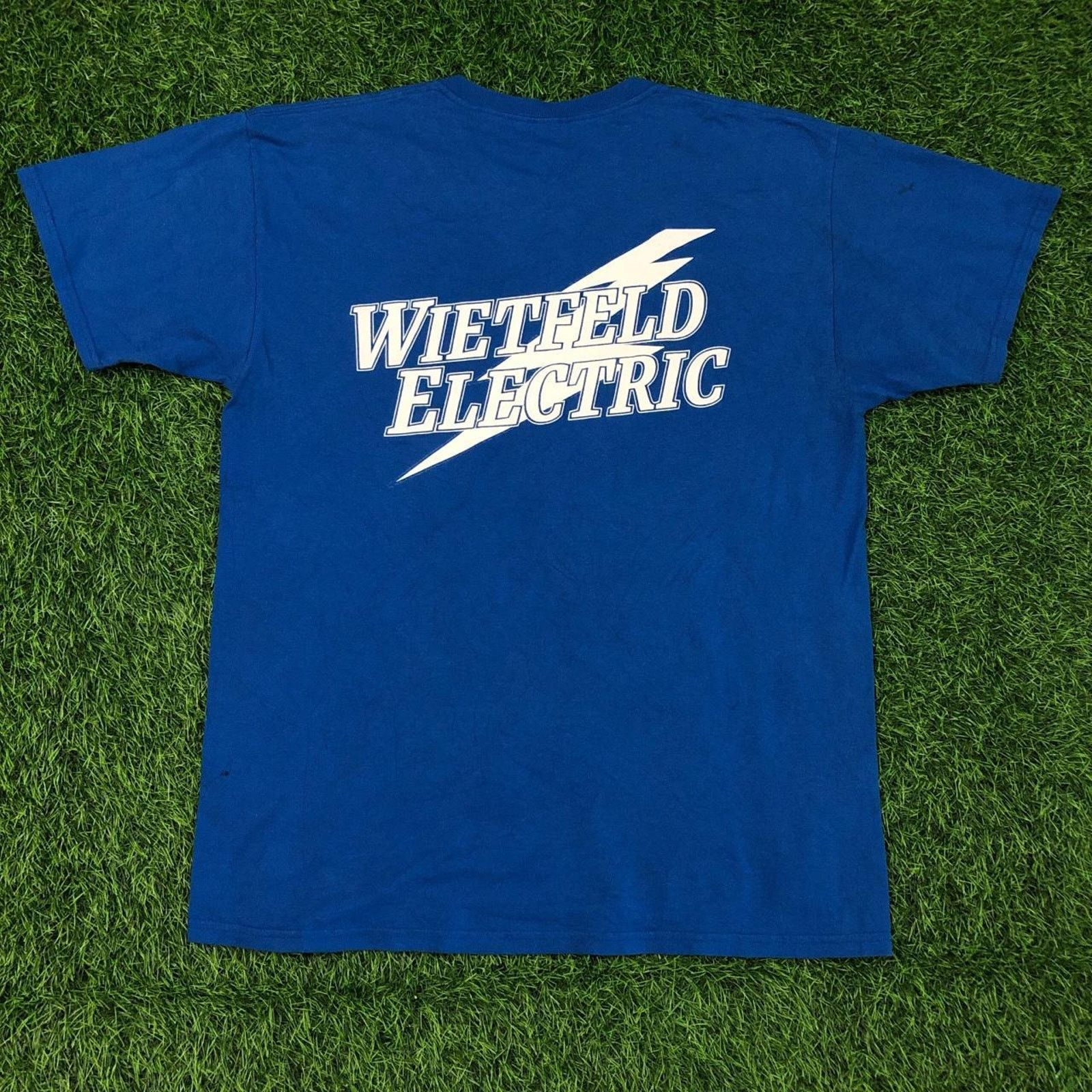 Jerzees Men’s Blue Wietfeld Electric Graphic Team Tee Size US L / EU 52-54 / 3 - 2 Thumbnail