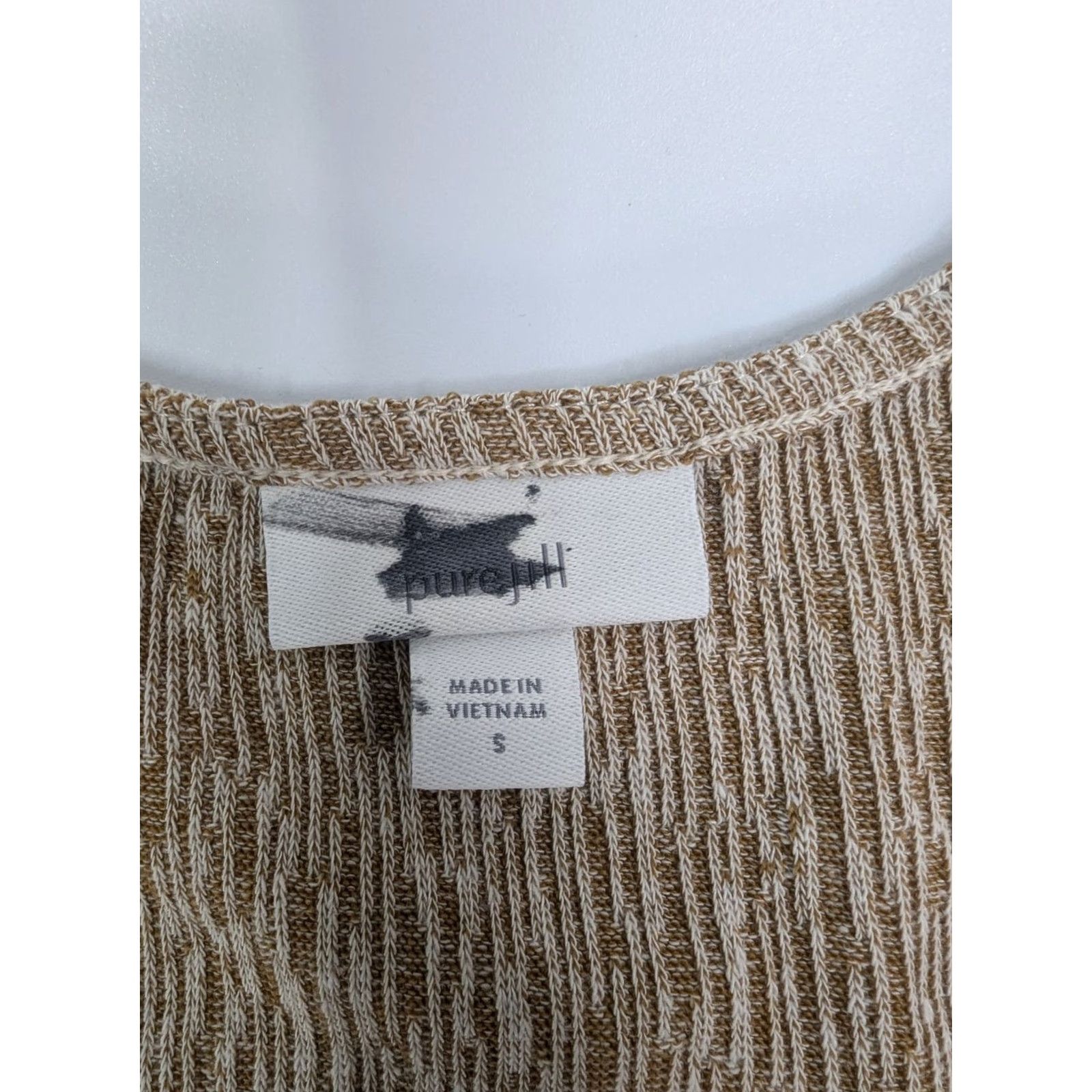 J. Jill VINTAGE? Pure J Jill Linen Cardigan Small Oversized One Button Dolman Sleeve Lagenlook Size S / US 4 / IT 40 - 6 Thumbnail