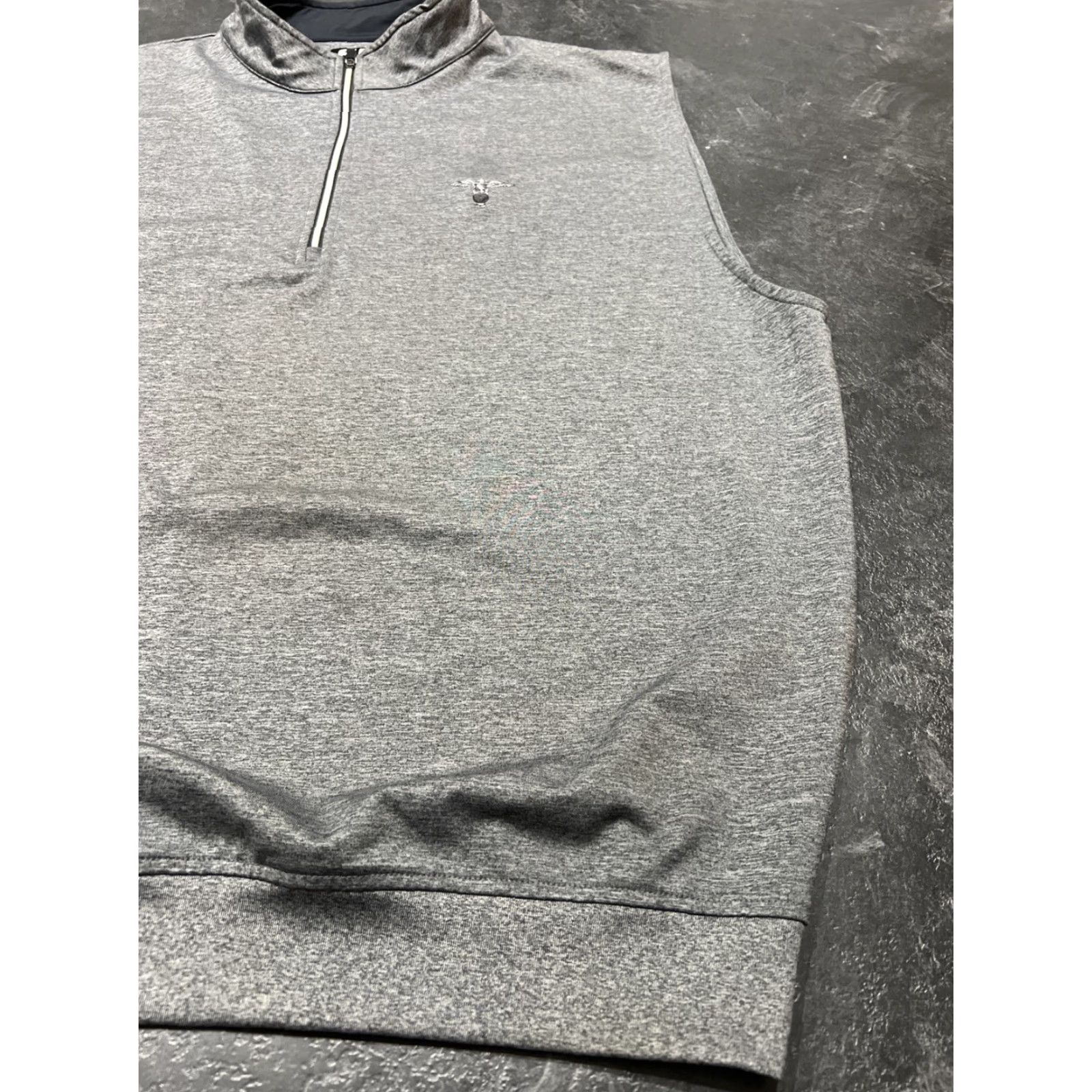 Footjoy FootJoy Vest Mens Performance 1/4 Zip Golf Sleeveless Gray XL Size US XL / EU 56 / 4 - 2 Thumbnail