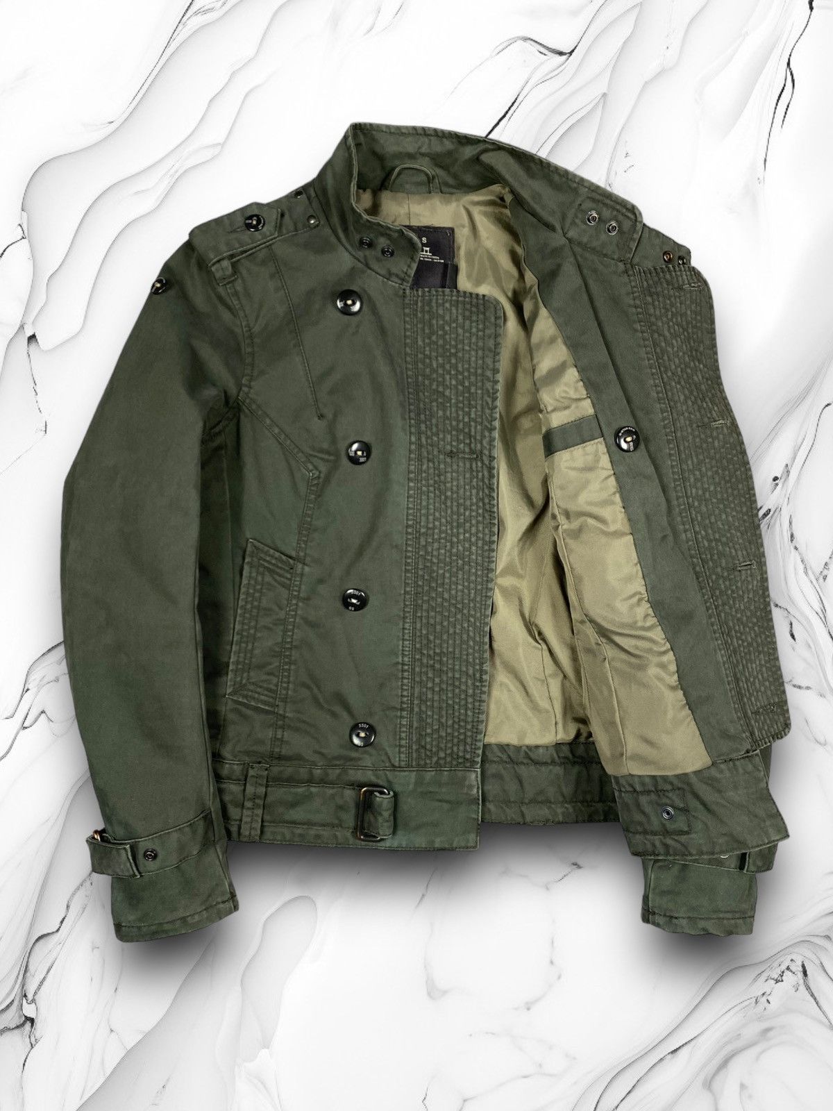 G-Star × Vintage Vintage G Star Raw Designer Bomber Jacket Size S / US 4 / IT 40 - 1 Thumbnail