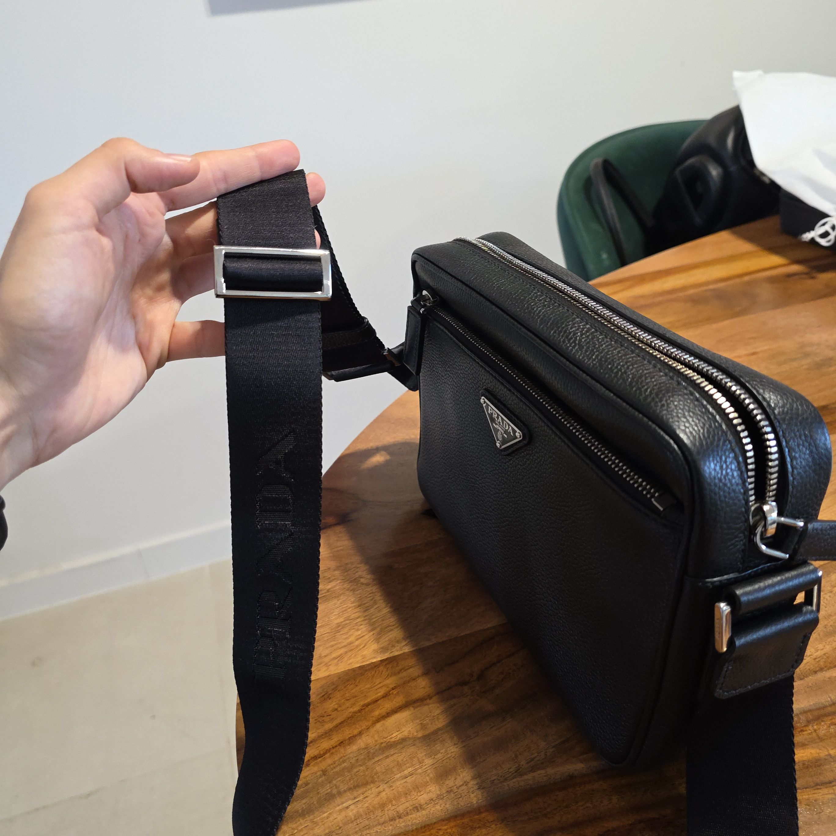 Prada Prada calf leather messenger Size ONE SIZE - 5 Thumbnail