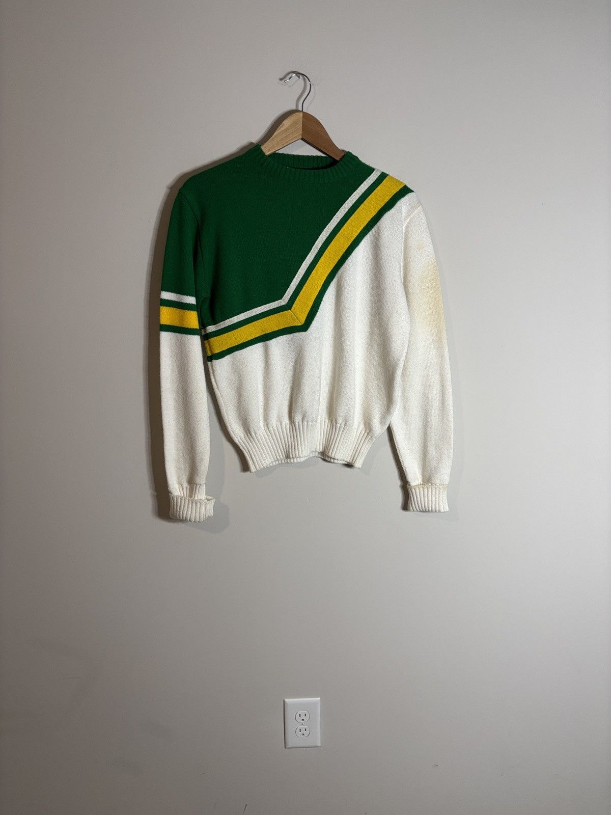Vintage Vintage 70s Cheerleader Sweater Size L / US 10 / IT 46 - 1 Thumbnail