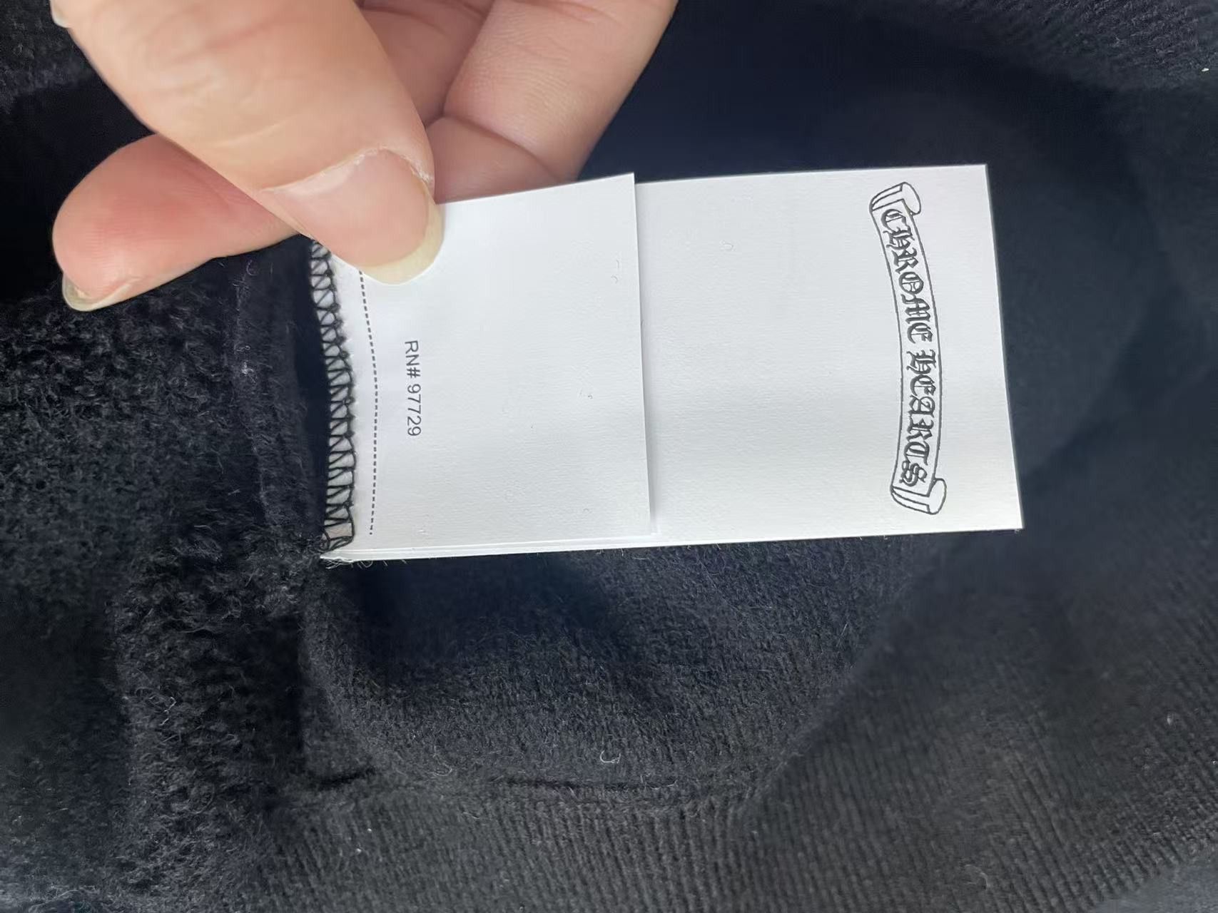 Chrome Hearts Chrome Hearts Cashmere Embroidered Floral Black Sweatpants Size 31" - 8 Thumbnail