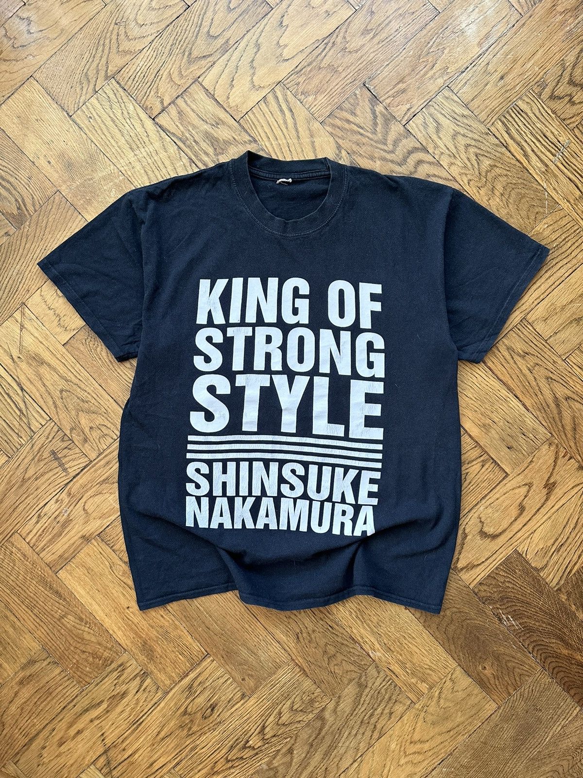 Vintage × WWE × WWF Shinsuke Nakamura Vintage WWF Wrestling Tee Size US L / EU 52-54 / 3 - 2 Thumbnail