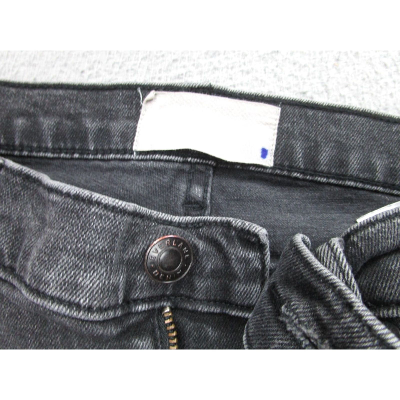 Everlane Everlane Women's Jeans 29 Black Ankle Skinny Mid Rise Stretch Denim Pants Size 29" - 7 Thumbnail