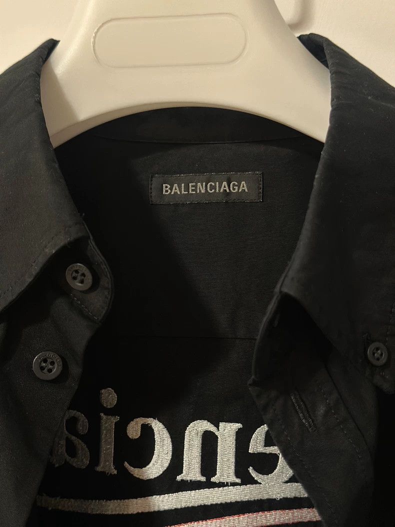 Balenciaga Balenciaga size 38 shirt Size S / US 4 / IT 40 - 4 Thumbnail