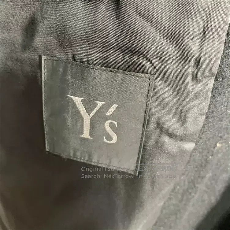 Y's Y's Irregular runway style fake two-piece Cape long wool c Size US XXL / EU 58 / 5 - 7 Thumbnail