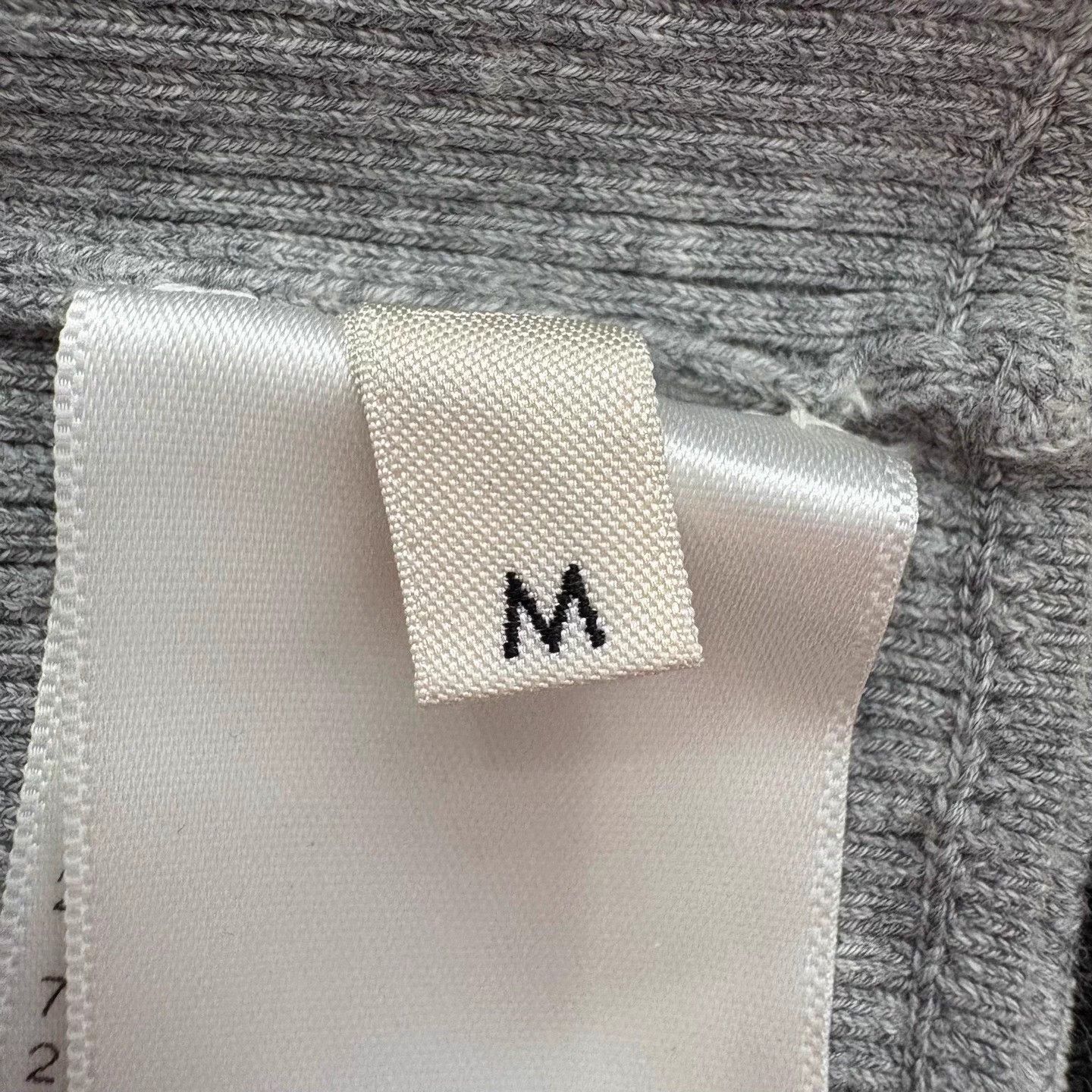 Celine Celine NWT gray logo knit vest M Size M / US 6-8 / IT 42-44 - 4 Thumbnail