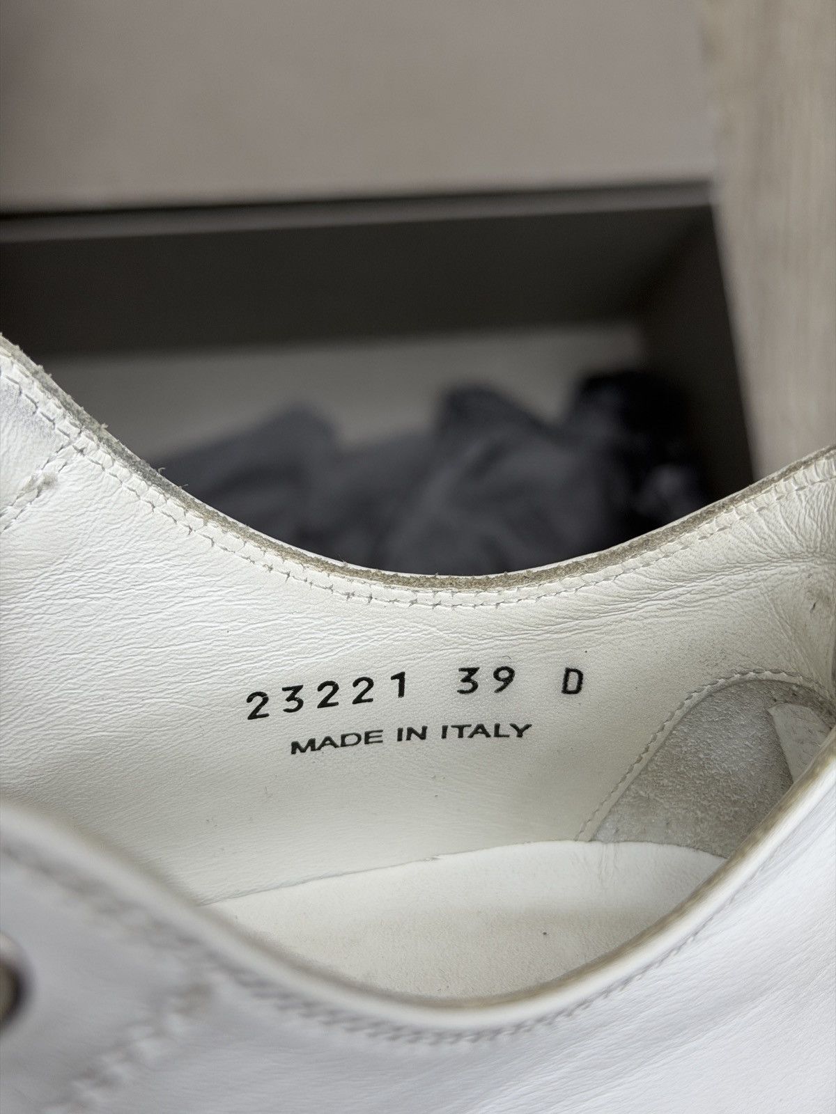 Rick Owens Rick Owens DRKSHDW Performa Abstract Low Chalk White Blue Size US 6.5 / EU 39-40 - 9 Thumbnail