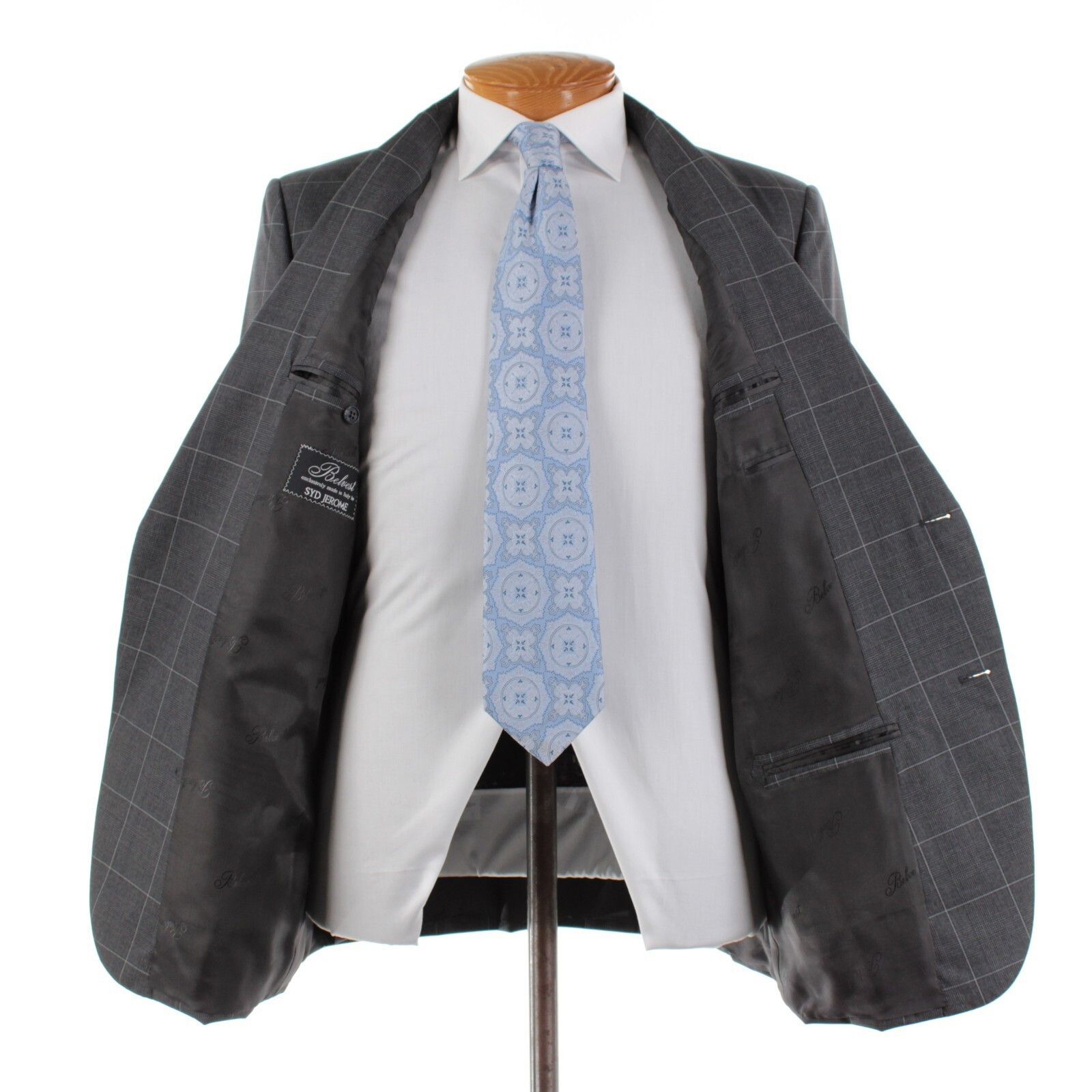 Belvest Belvest Suit Size US 44 Regular in Gray Size 44R - 8 Thumbnail