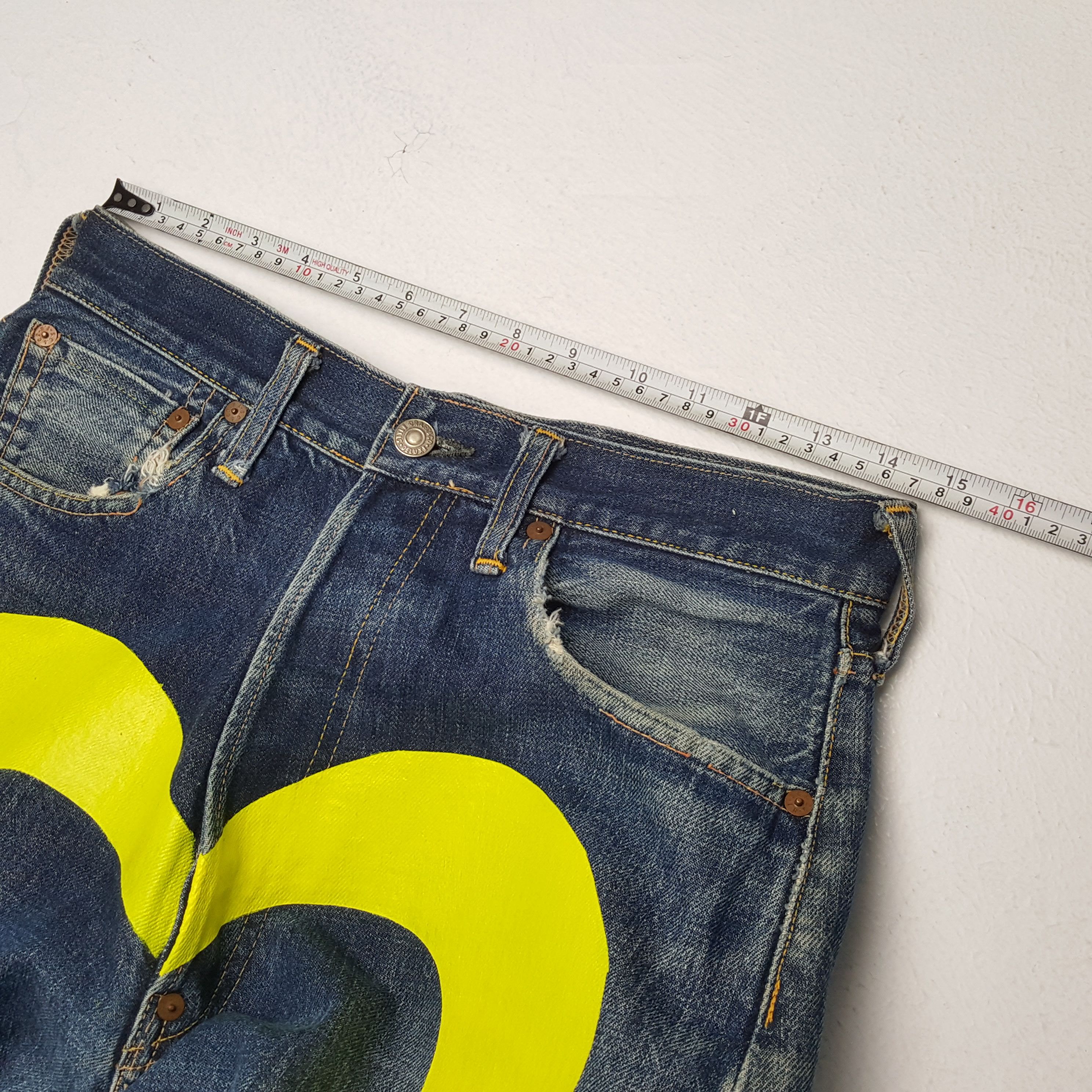 EVIS Japanese Brand Streetwear Custom Daicock Style Jeans