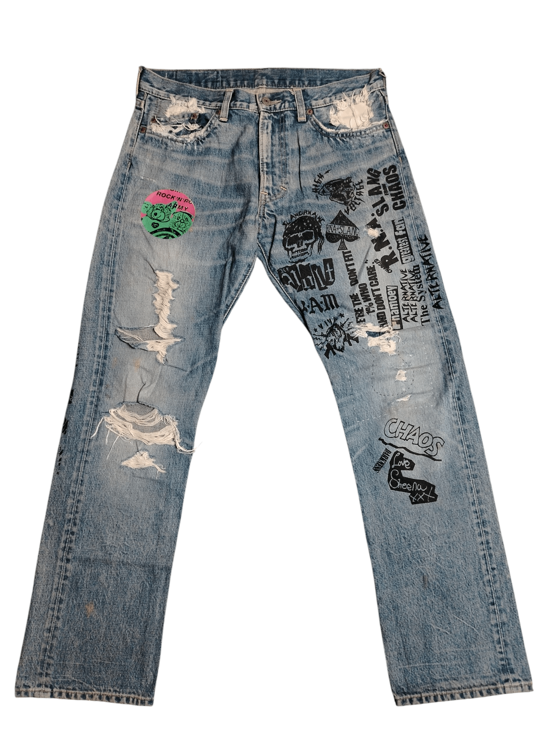 Japanese Brand RNA Slang Inc Electronic Generation Survival Size US 32 / EU 48 - 3 Thumbnail