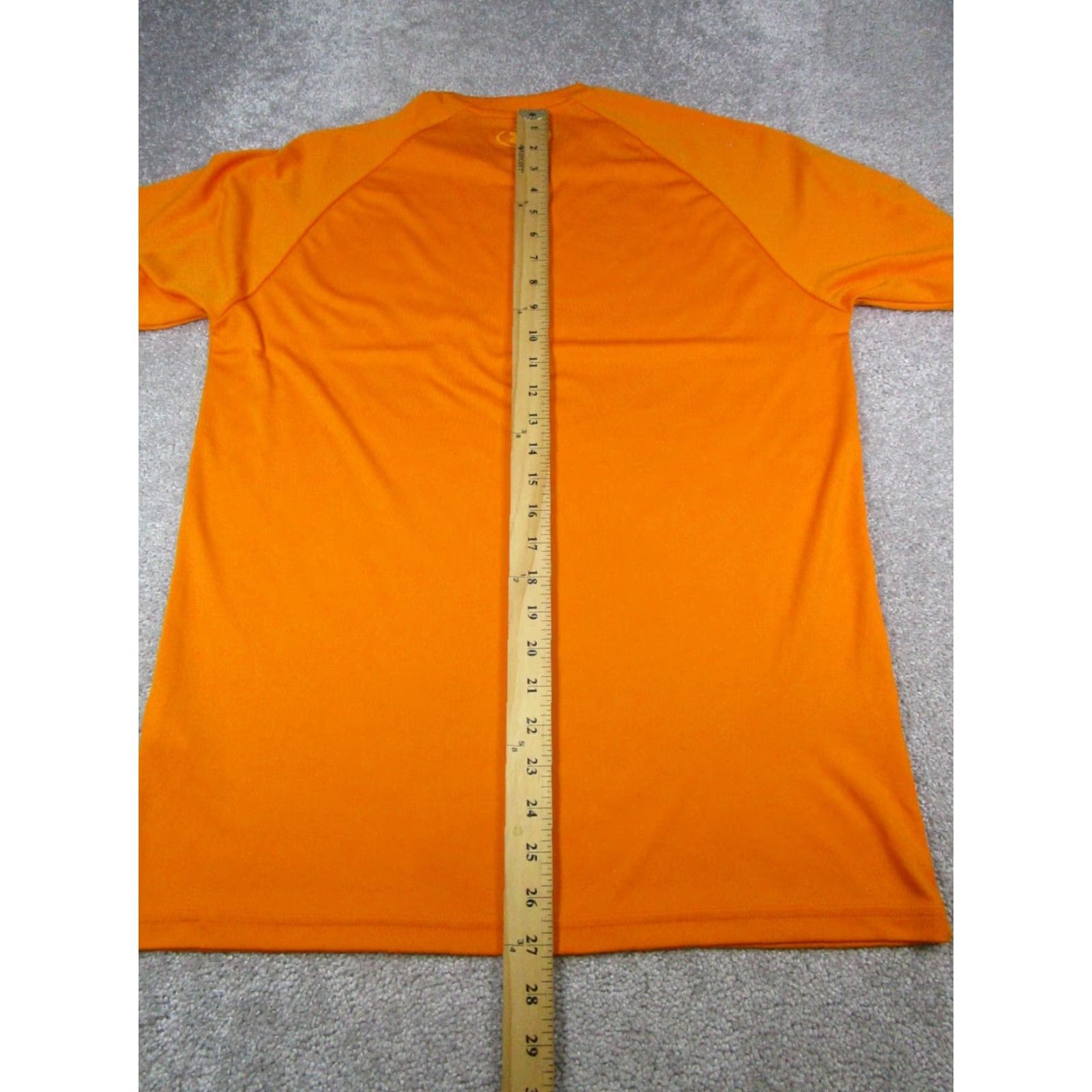 Under Armour Under Armour Shirt Mens Medium Orange HeatGear Running Pullover Size US M / EU 48-50 / 2 - 7 Thumbnail