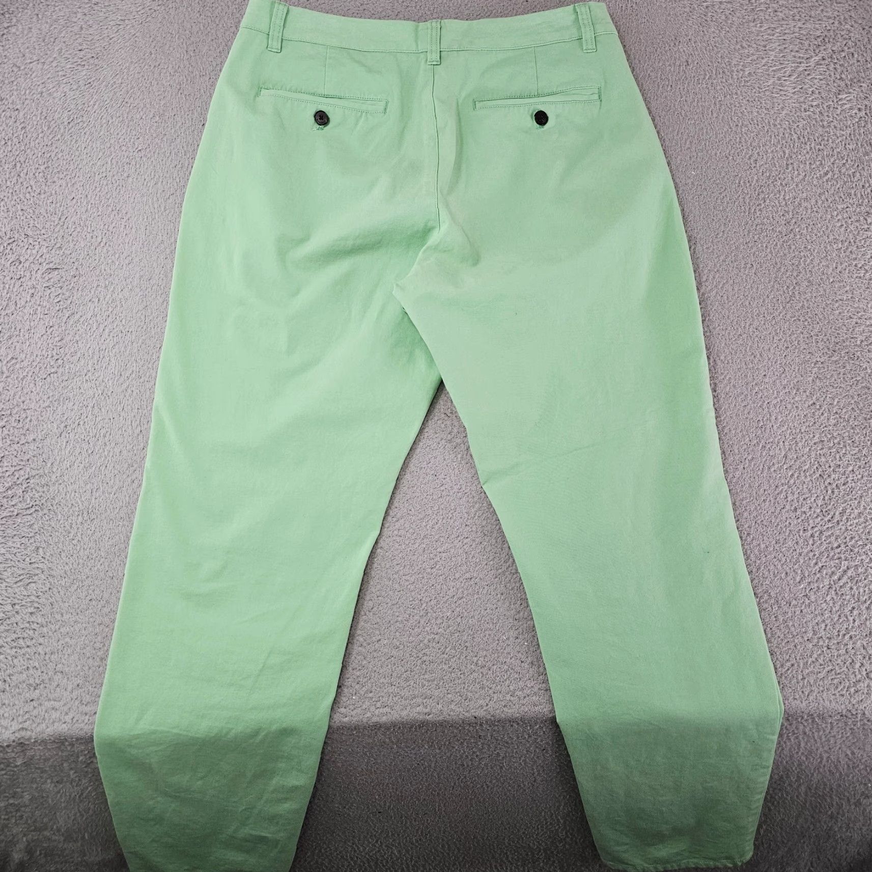Bonobos Bonobos Pants Mens 31x31 Green Athletic Fit Cotton Stretch Chino Size US 31 - 7 Thumbnail