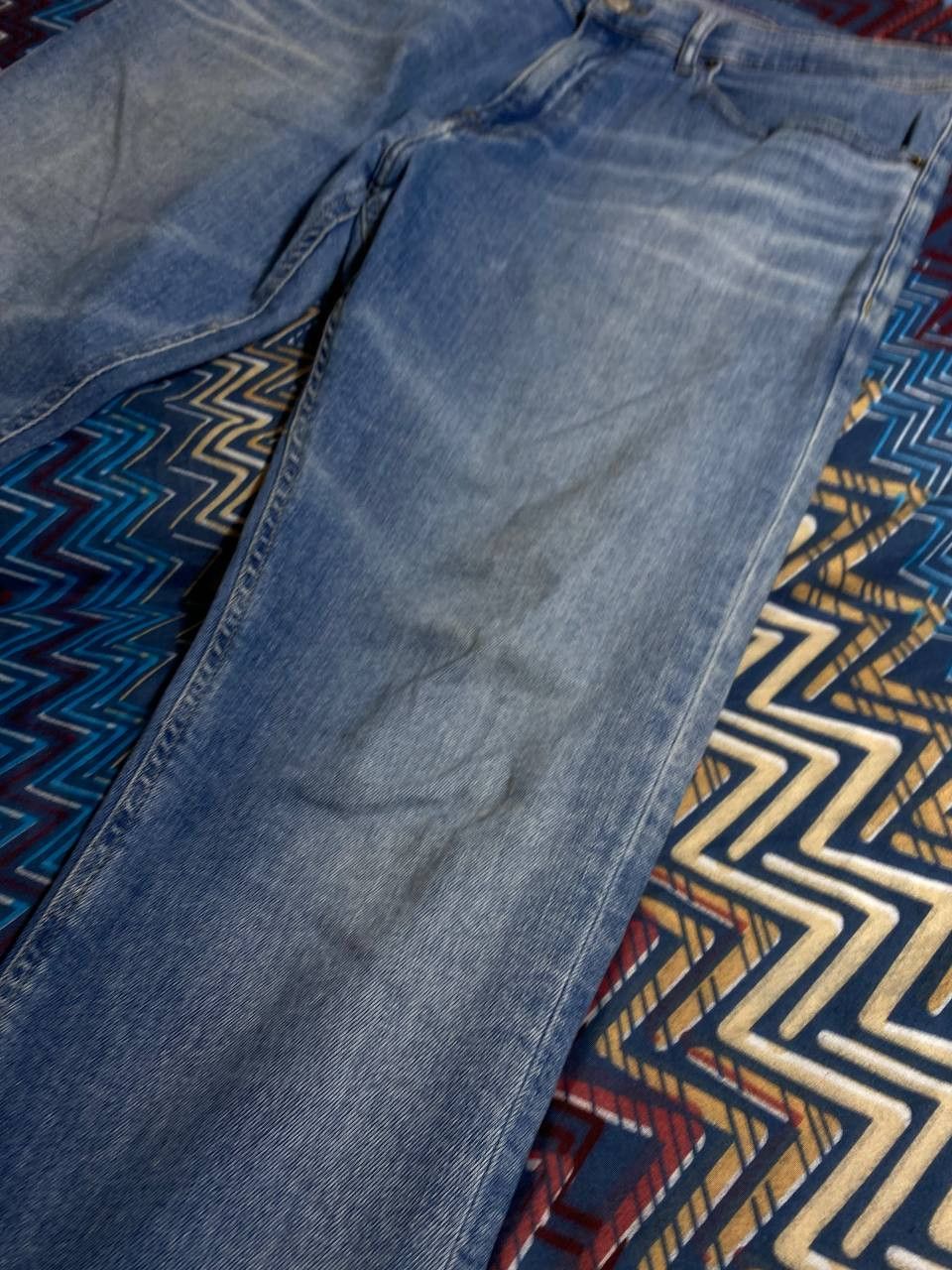 Tommy Hilfiger × Vintage Vintage FADED RIPPEP Jean denim PANTS Size US 33 - 13 Thumbnail