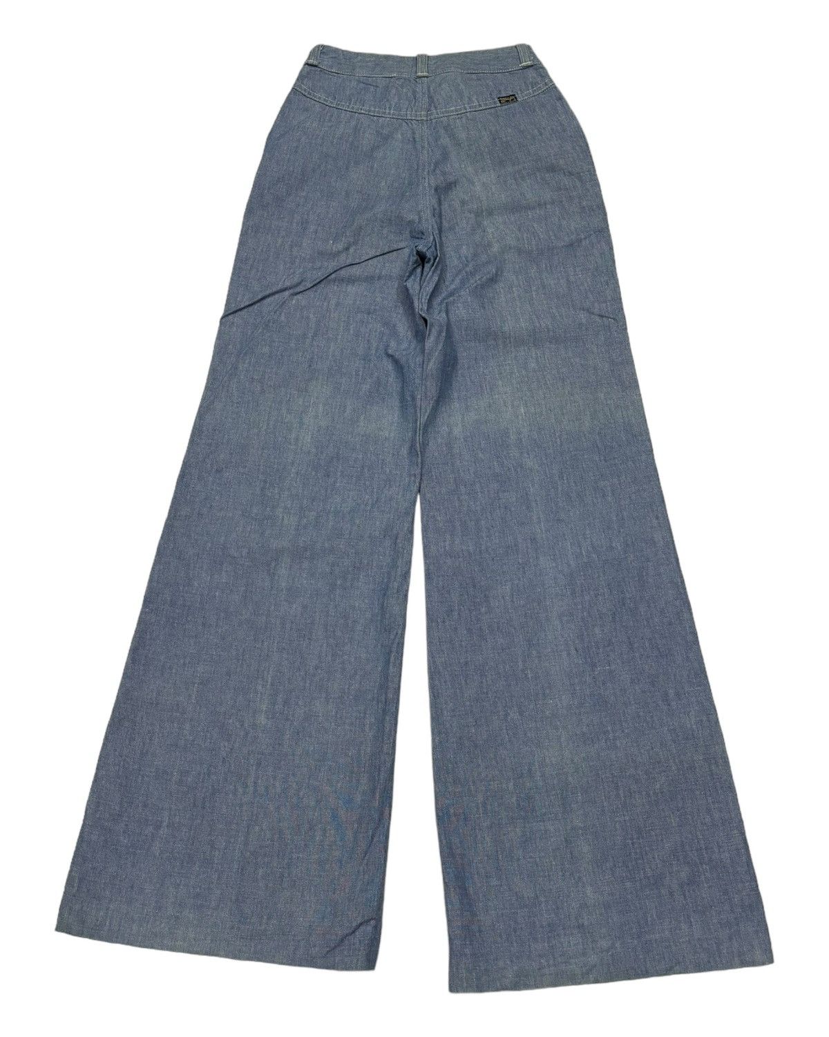 If Six Was Nine SUPER FLARE JEANS WRANGLER FLARED DENIM JEANS Size 22" - 2 Thumbnail
